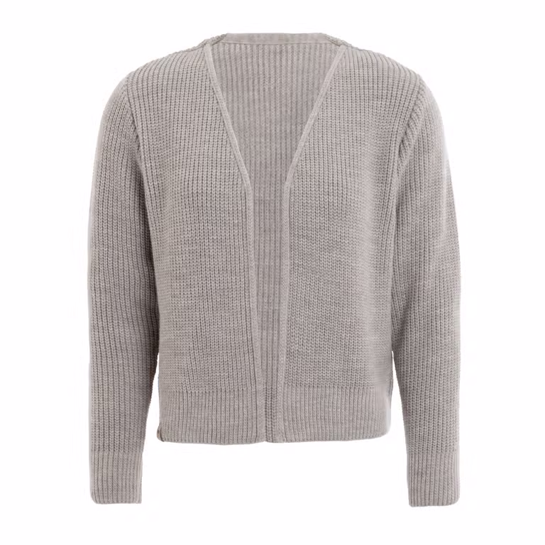 Lenny Cardigan Tricoté Court Iced Clay - 40/42