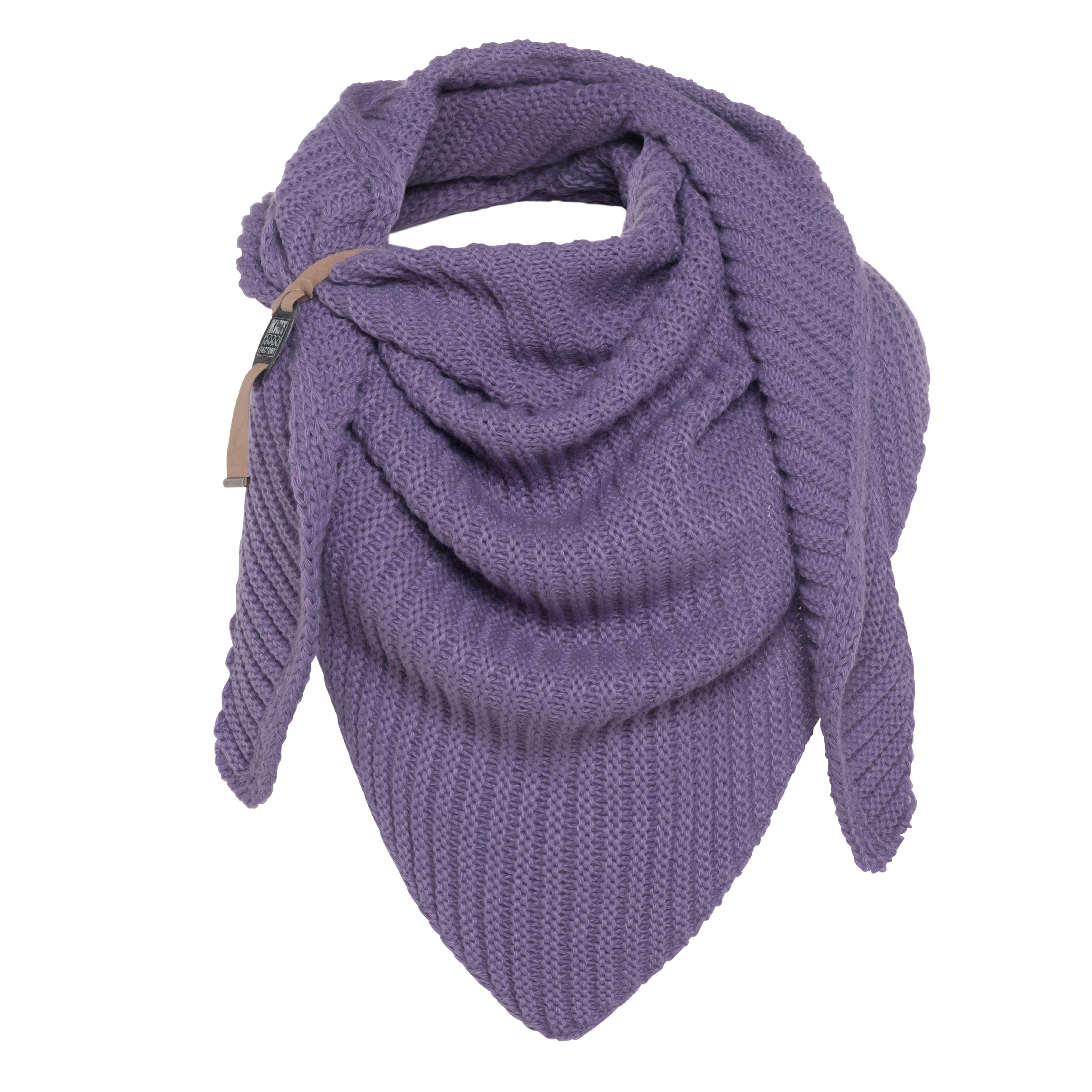 Demy Triangle Scarf Violet