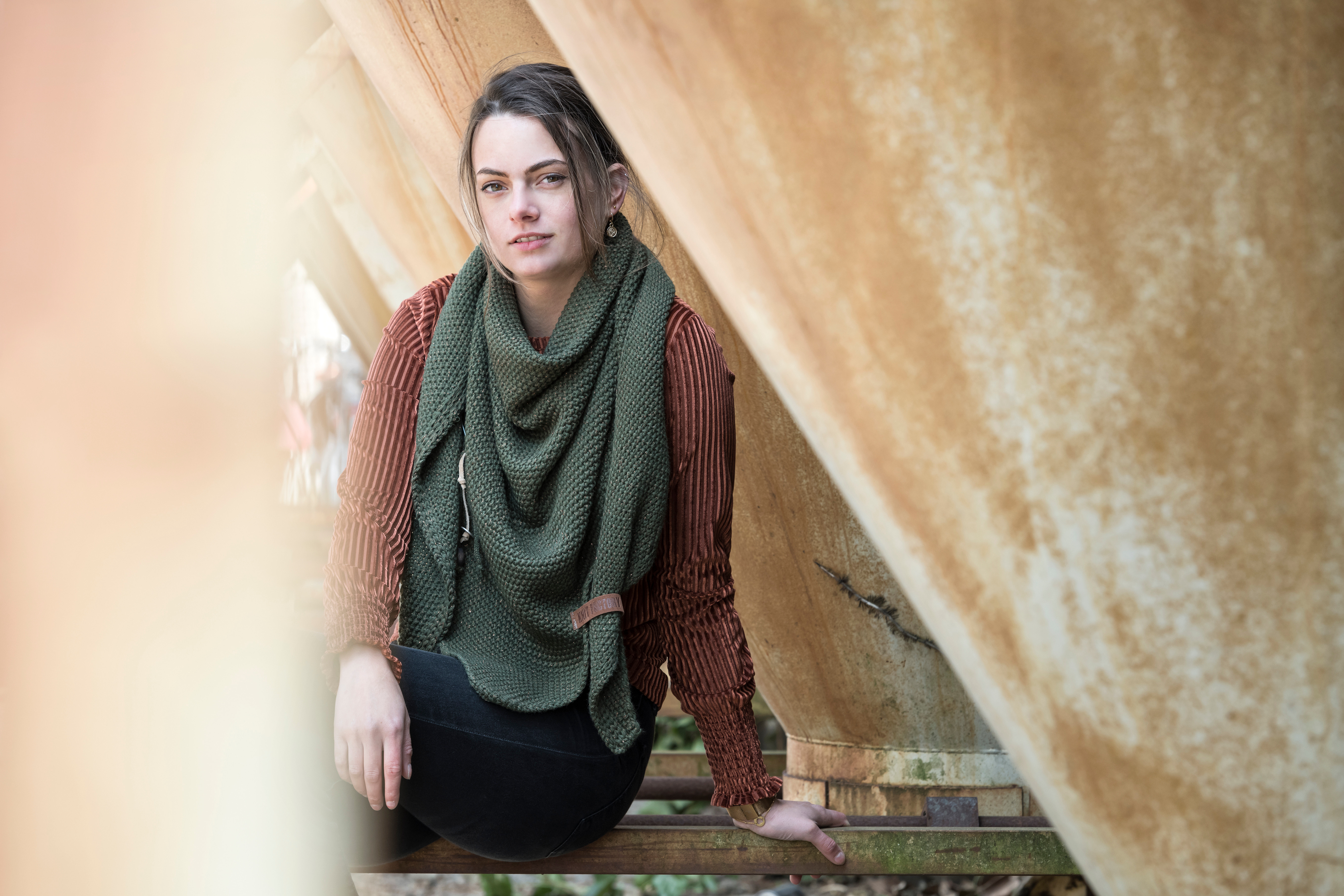 Brooch Deluxe Khaki Brooch Deluxe Khaki