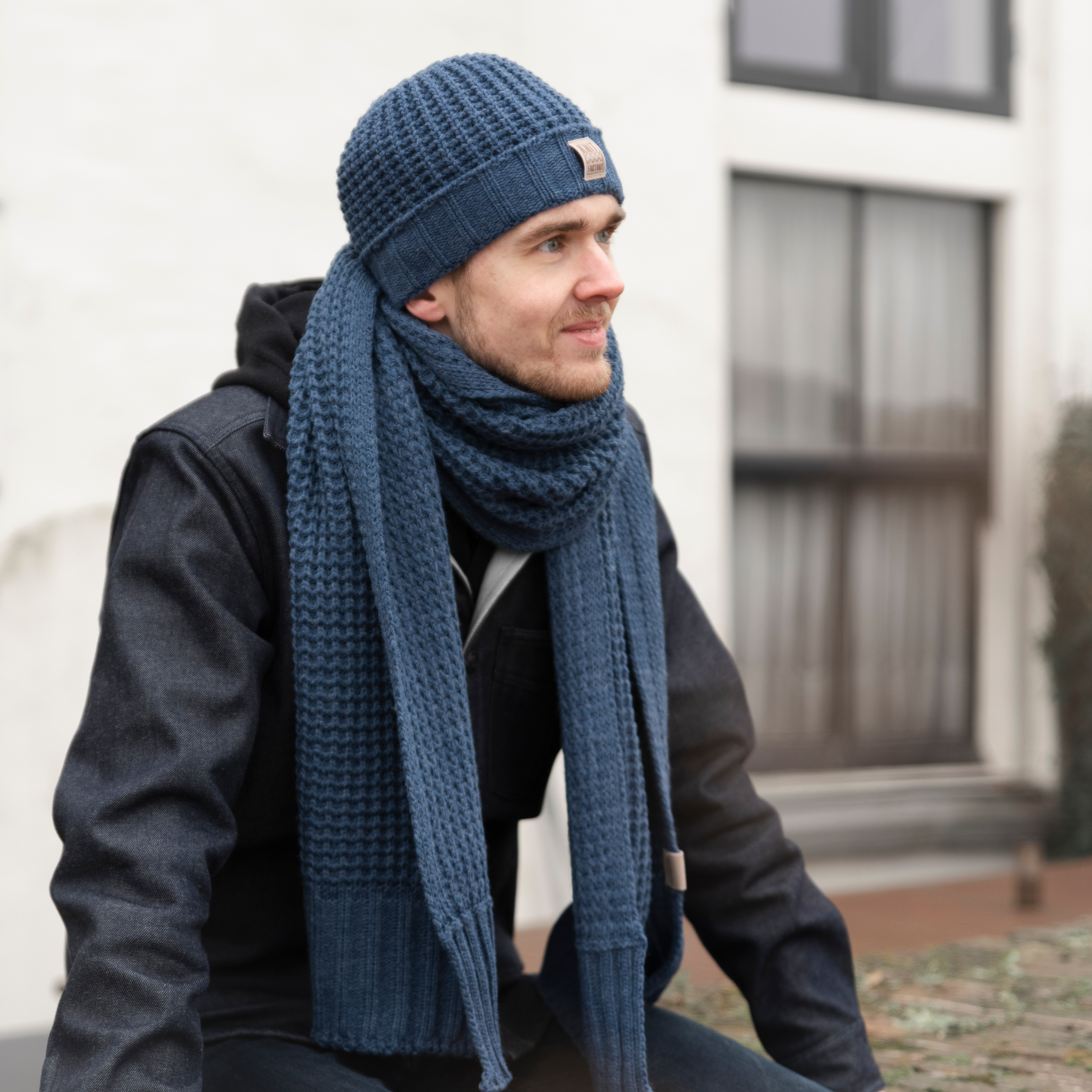 Robin Scarf Stone Green