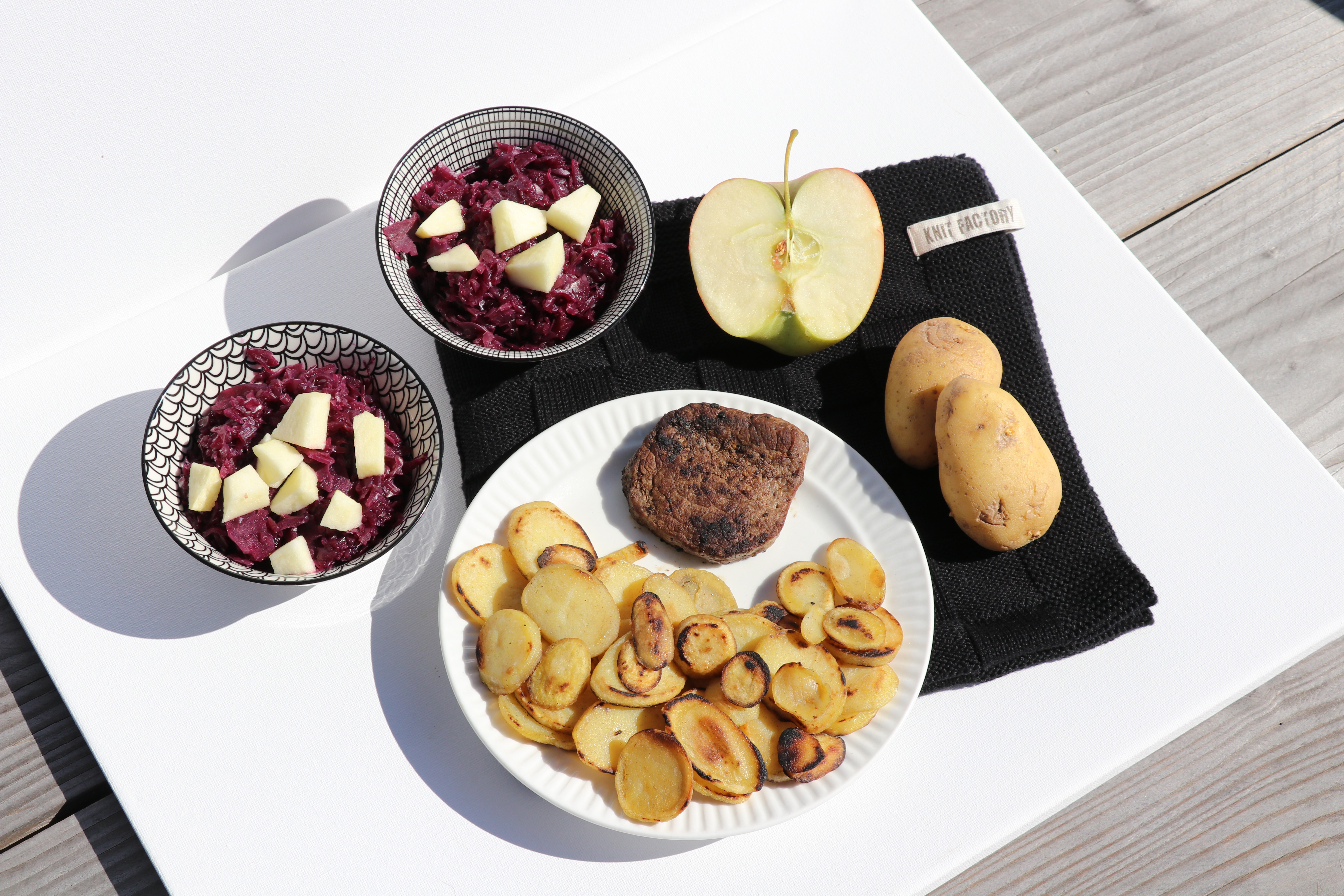 Kitchen Towel Uni Black