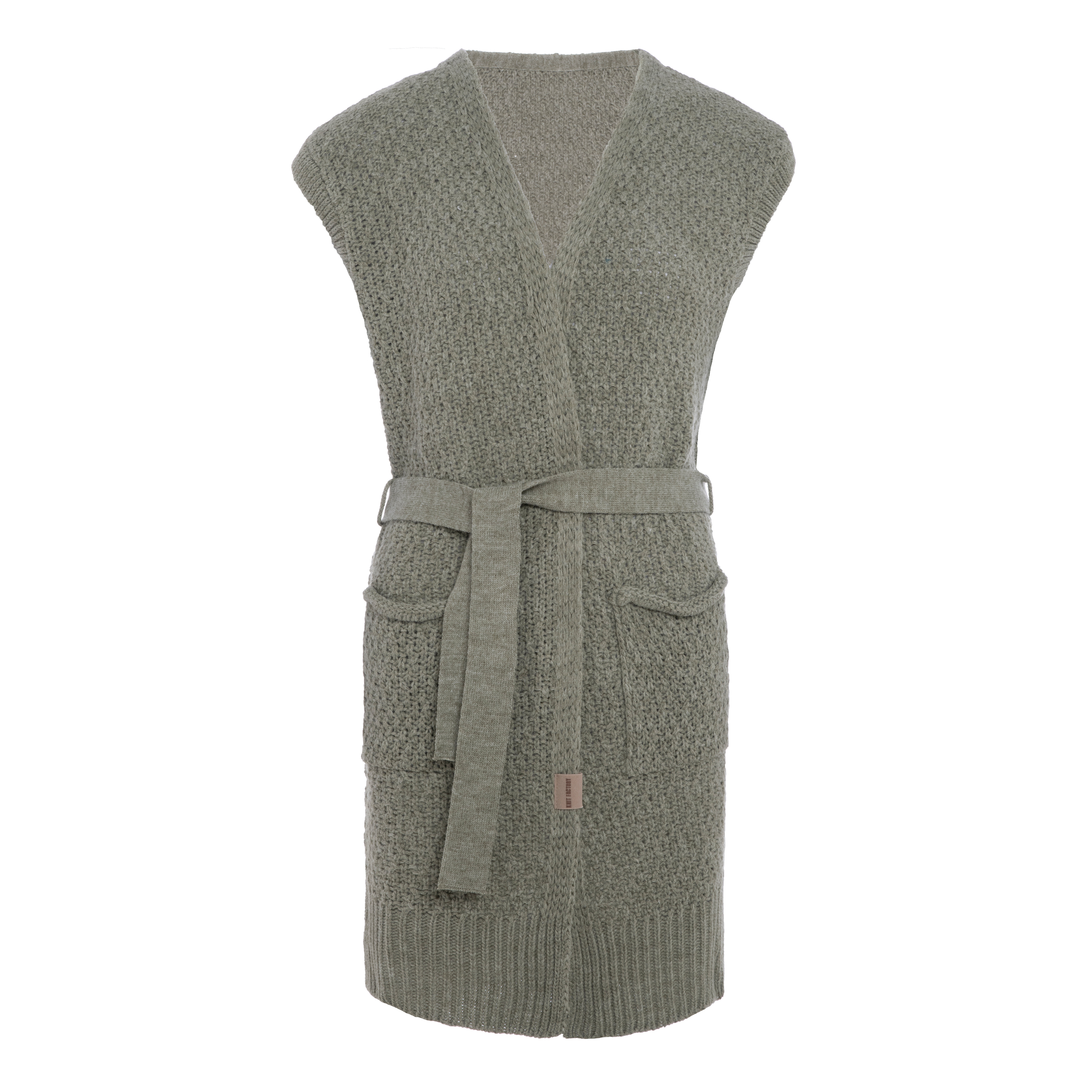Luna Knitted Vest Urban Green - 40/42 Luna Knitted Vest Urban Green - 40/42