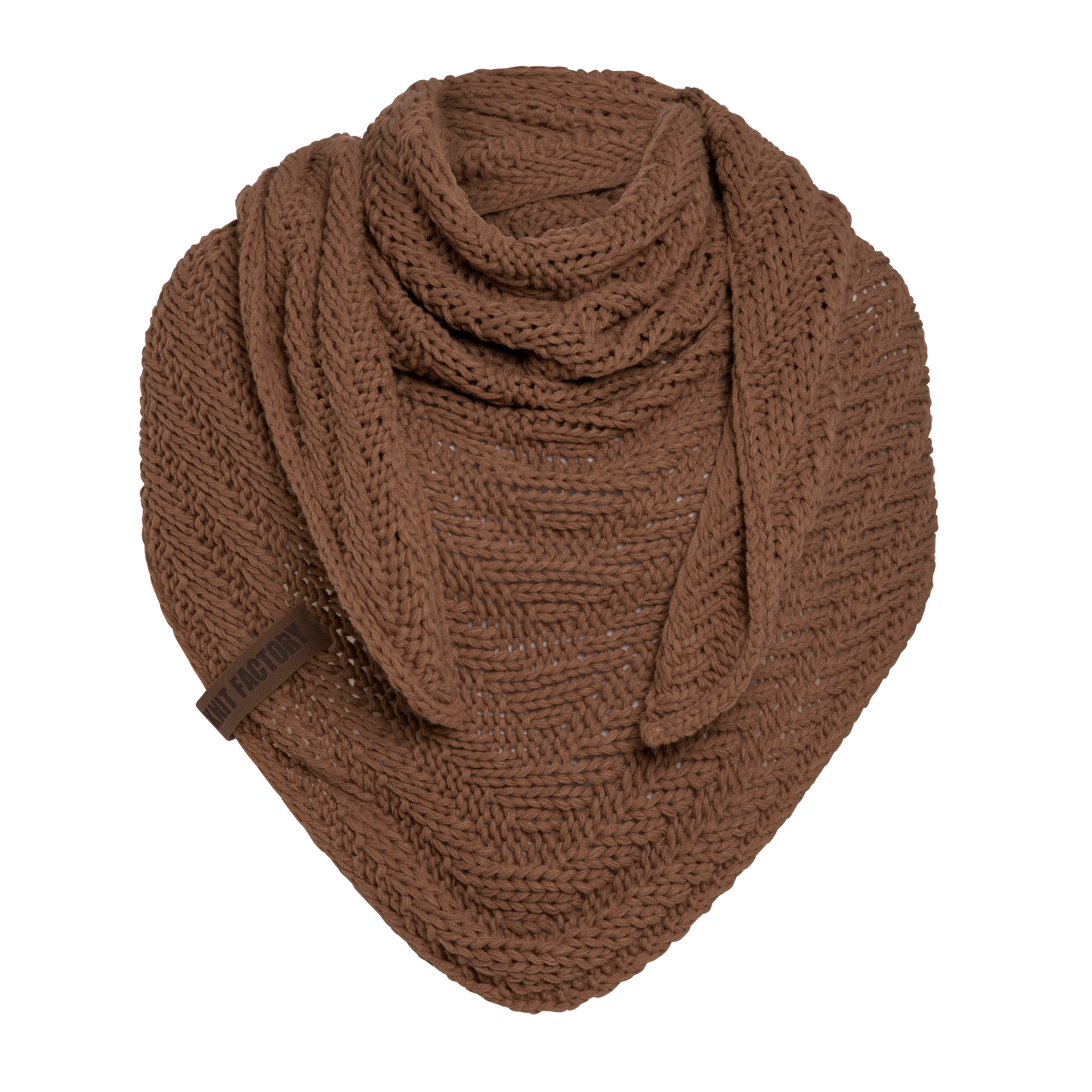 Sally Triangle Scarf Tobacco