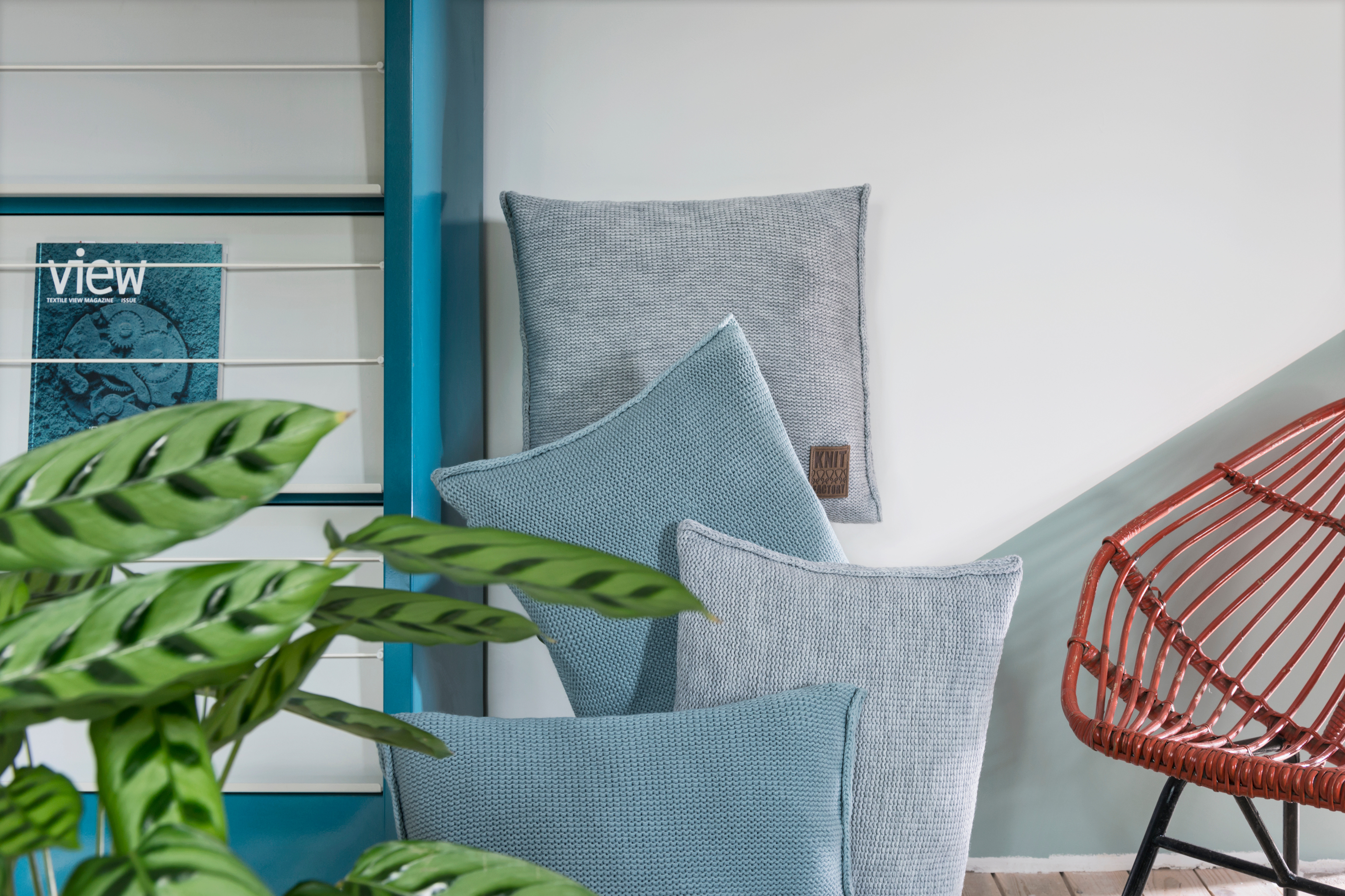 Uni Cushion Light Grey - 60x40