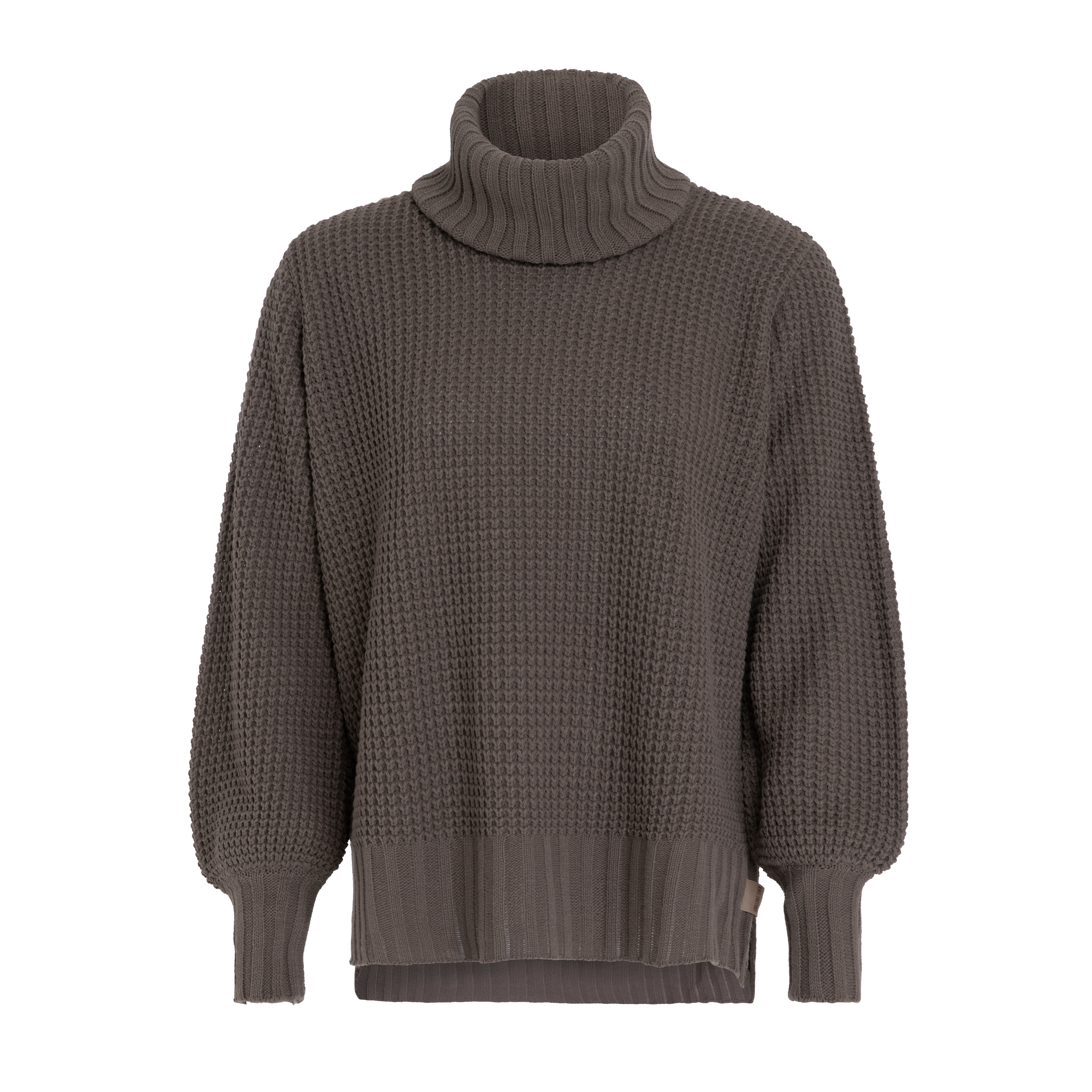 Robin Rollkragen Strickpullover Cappuccino - 36/38