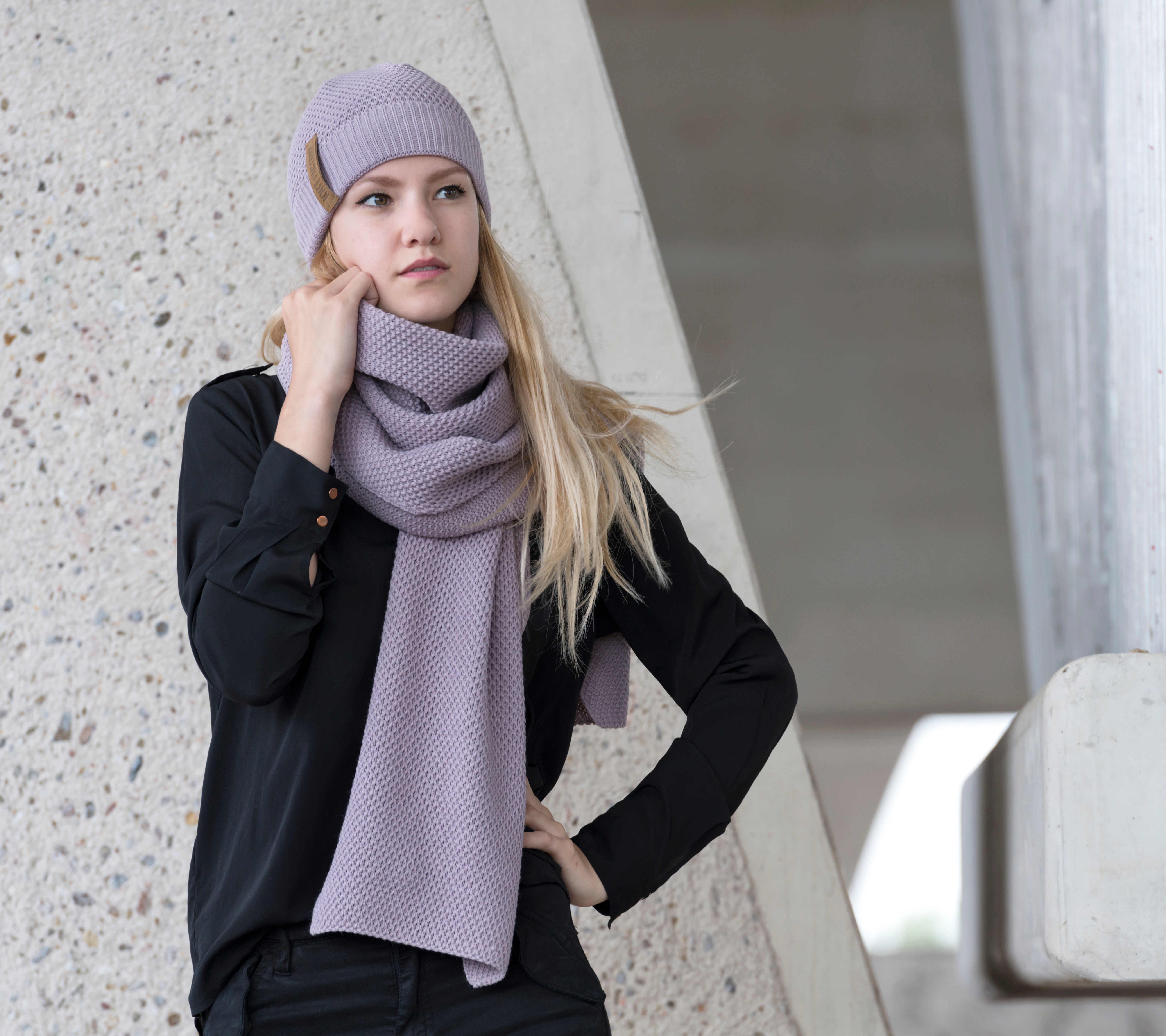 Jazz Beanie Mauve