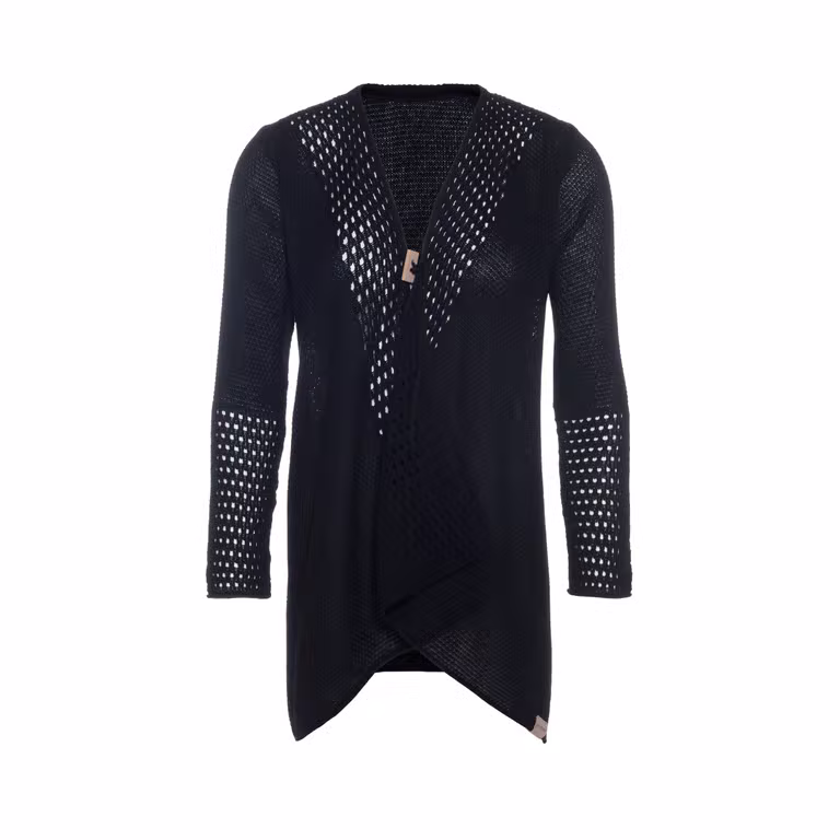 April Knitted Cardigan Black - 36/38