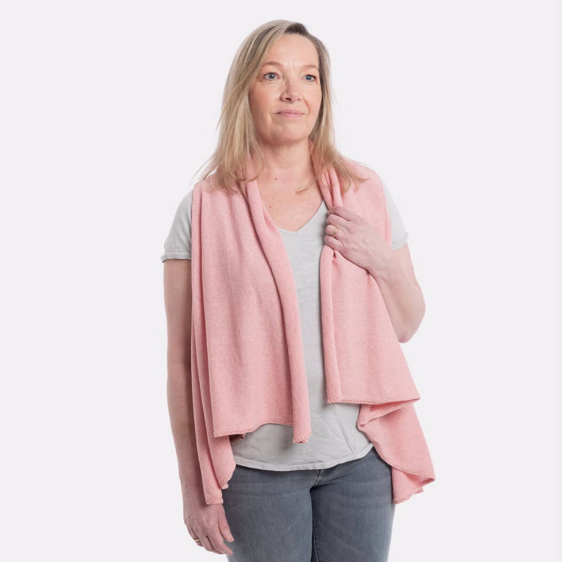 Senna Omslagvest Oud Roze
