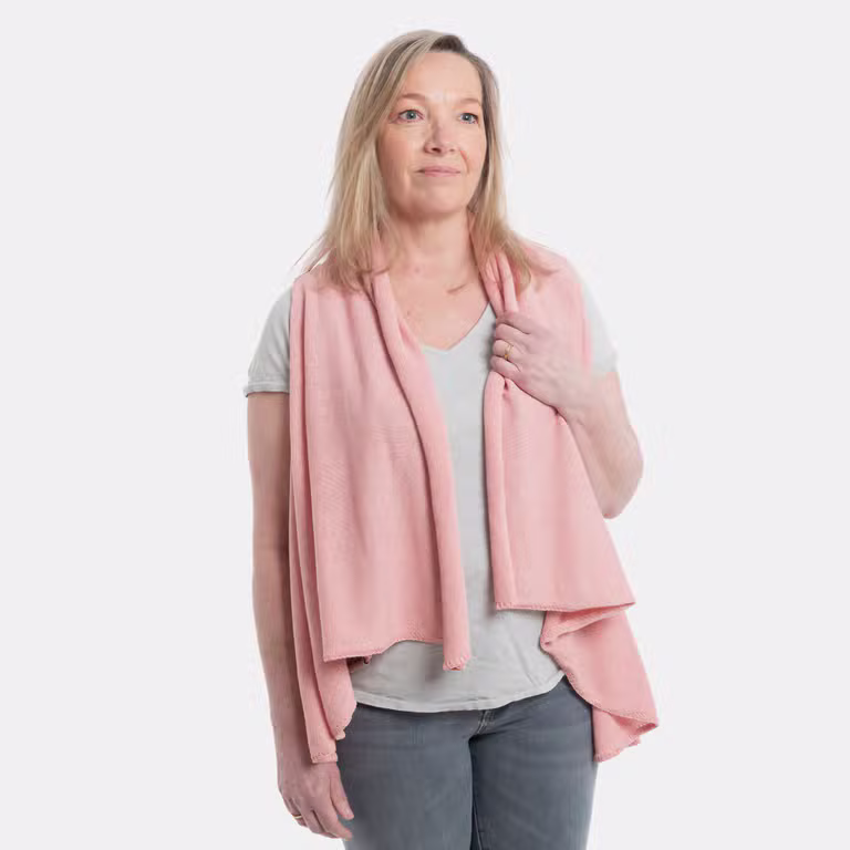 Senna Omslagvest Oud Roze