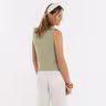 Lumi Knitted Gilet Olive Mist - 36/38