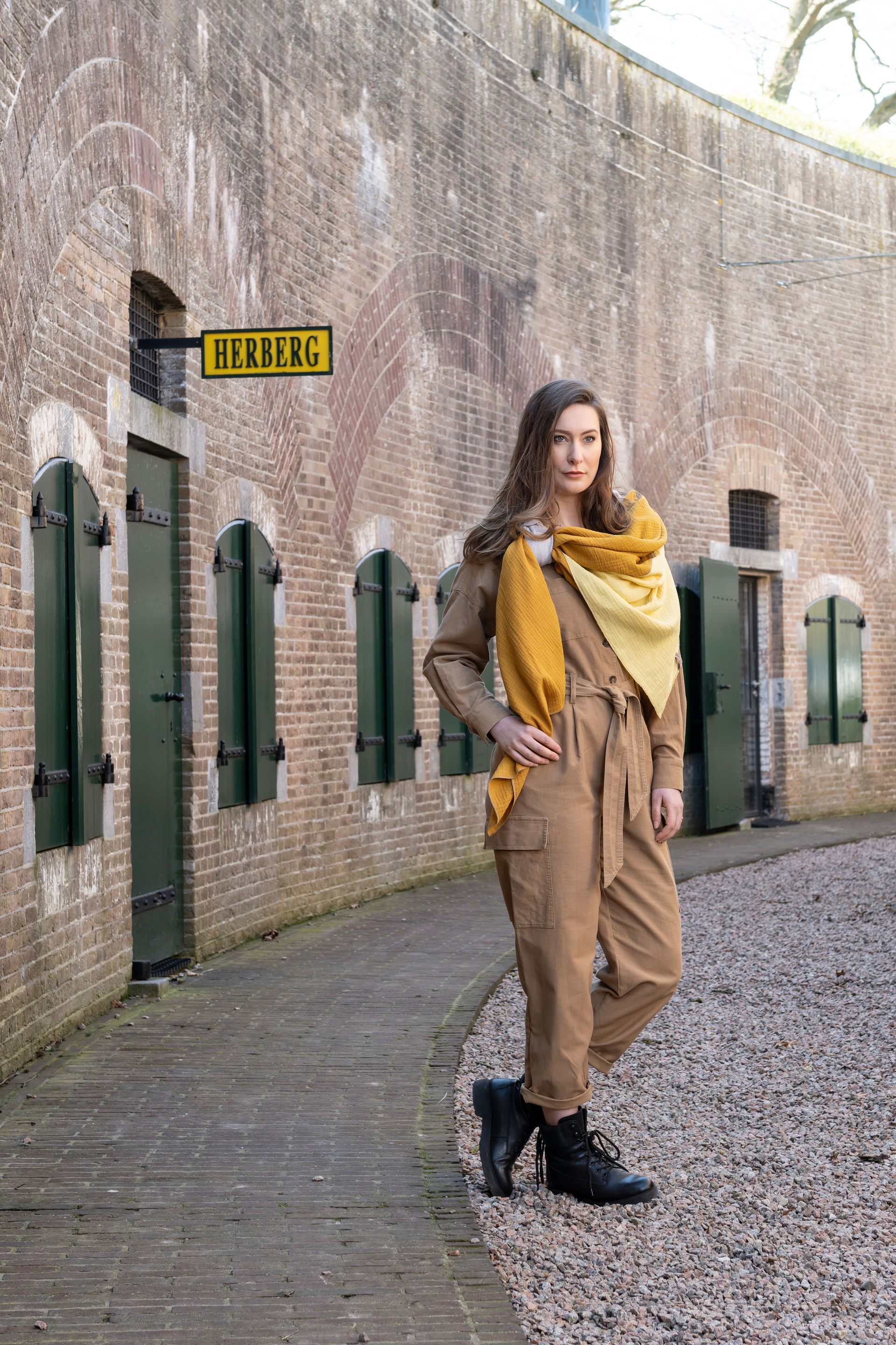 Fay Pareo - XL Sjaal - Stranddoek Terra/Roest