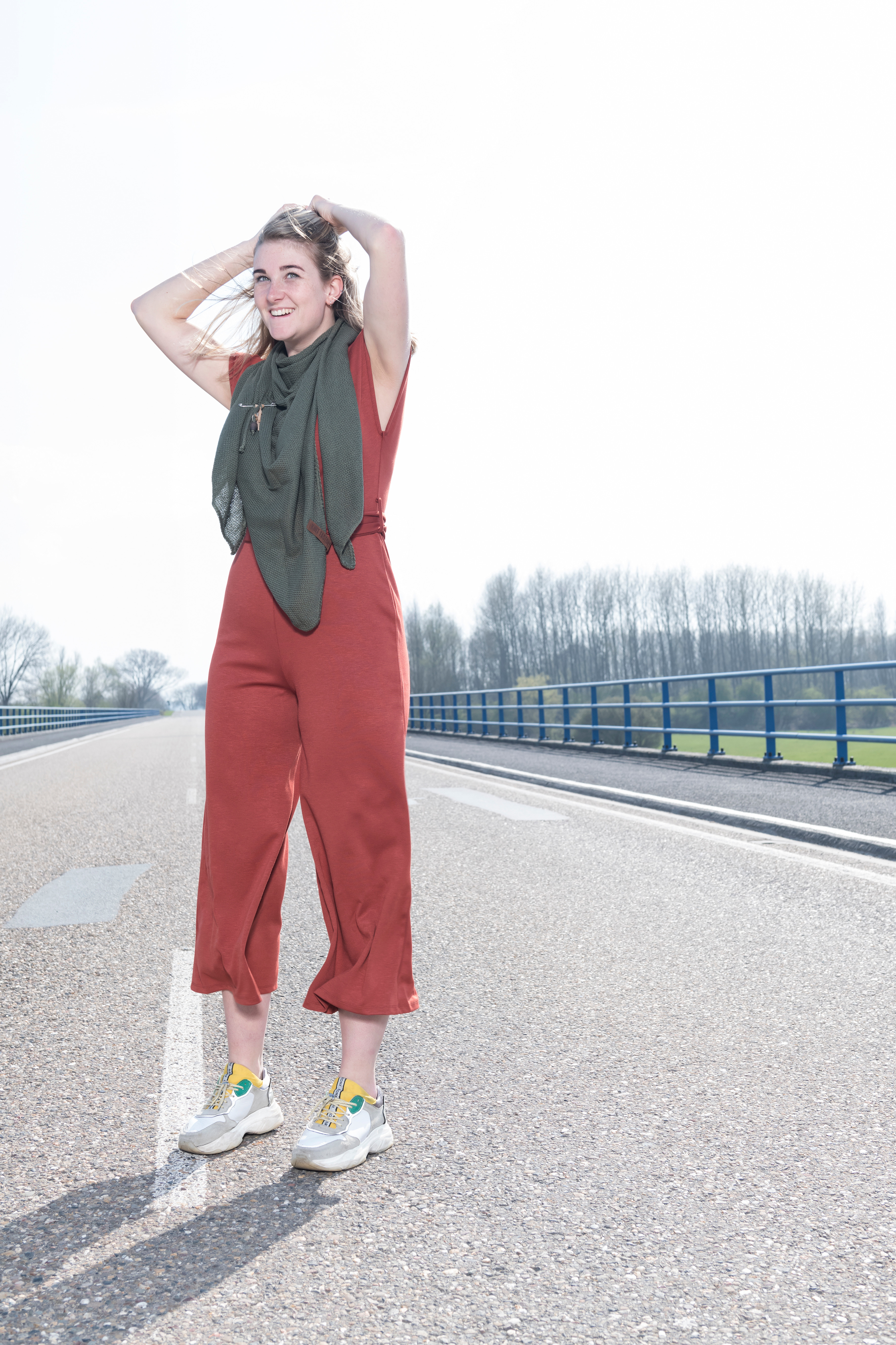 Lola Triangle Scarf Khaki Lola Triangle Scarf Khaki