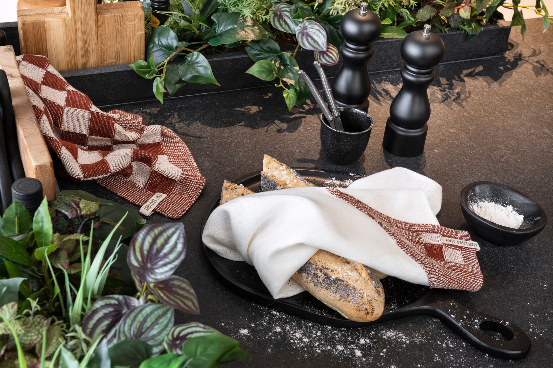 Tea-towel Block Ecru/Linen