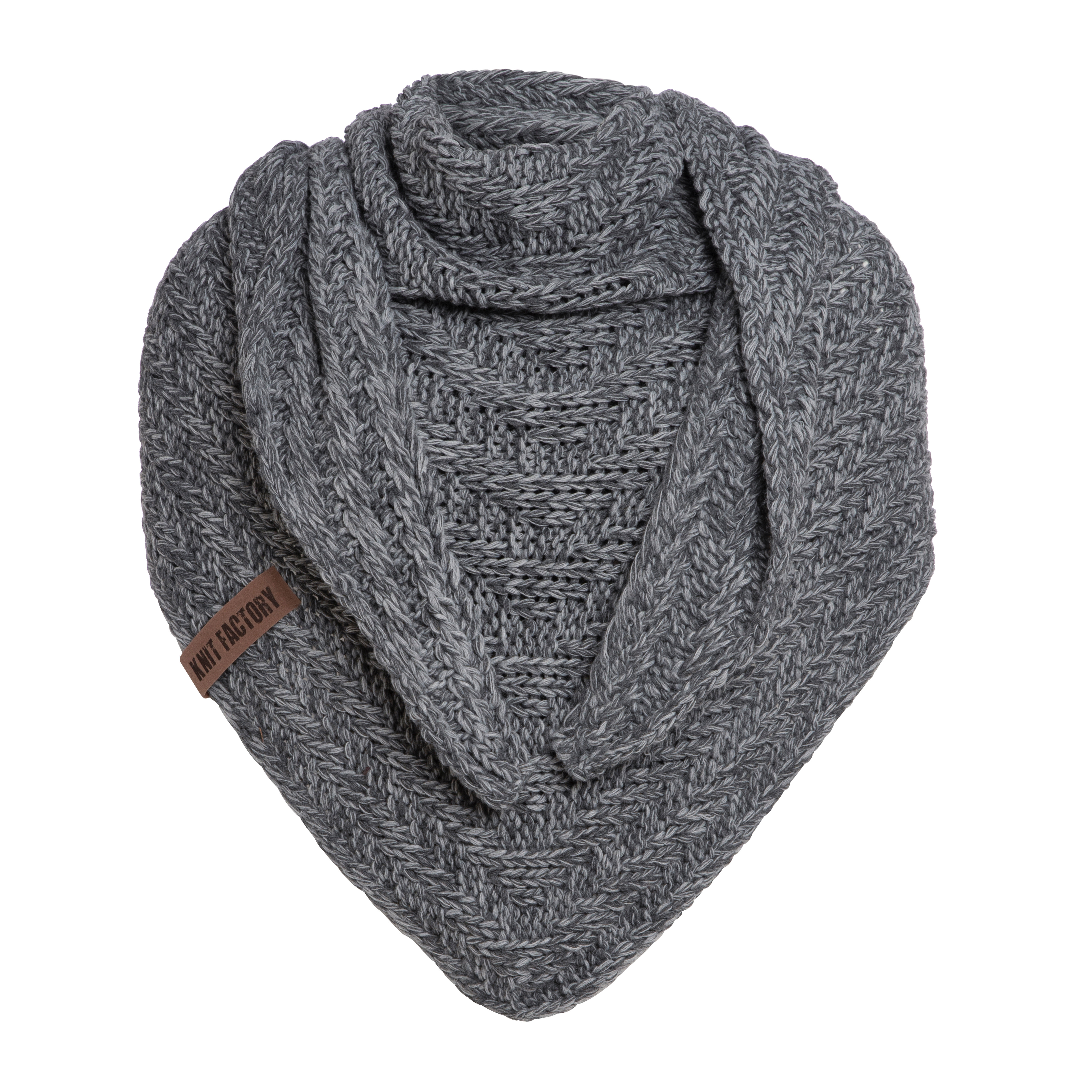 Sally Triangle Scarf Anthracite/Light Grey Sally Triangle Scarf Anthracite/Light Grey