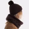 Milan Bonnet Marron Foncé