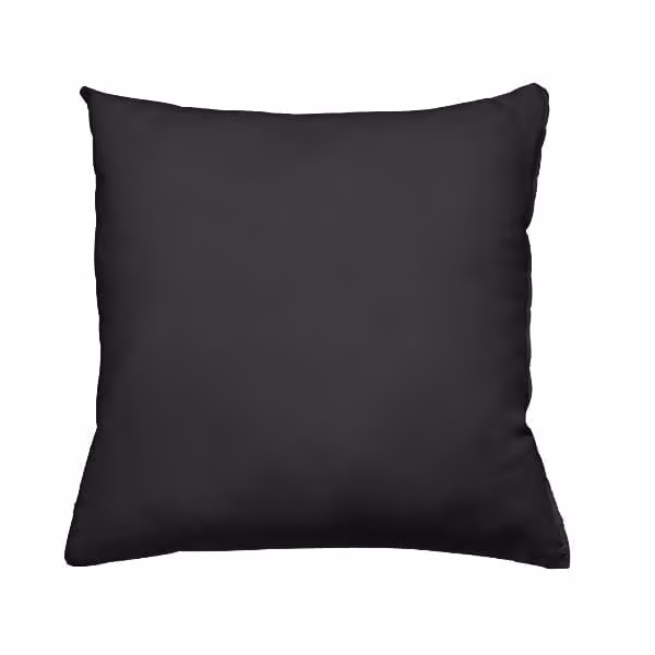 Coussin rembourrage Noir - 50x50