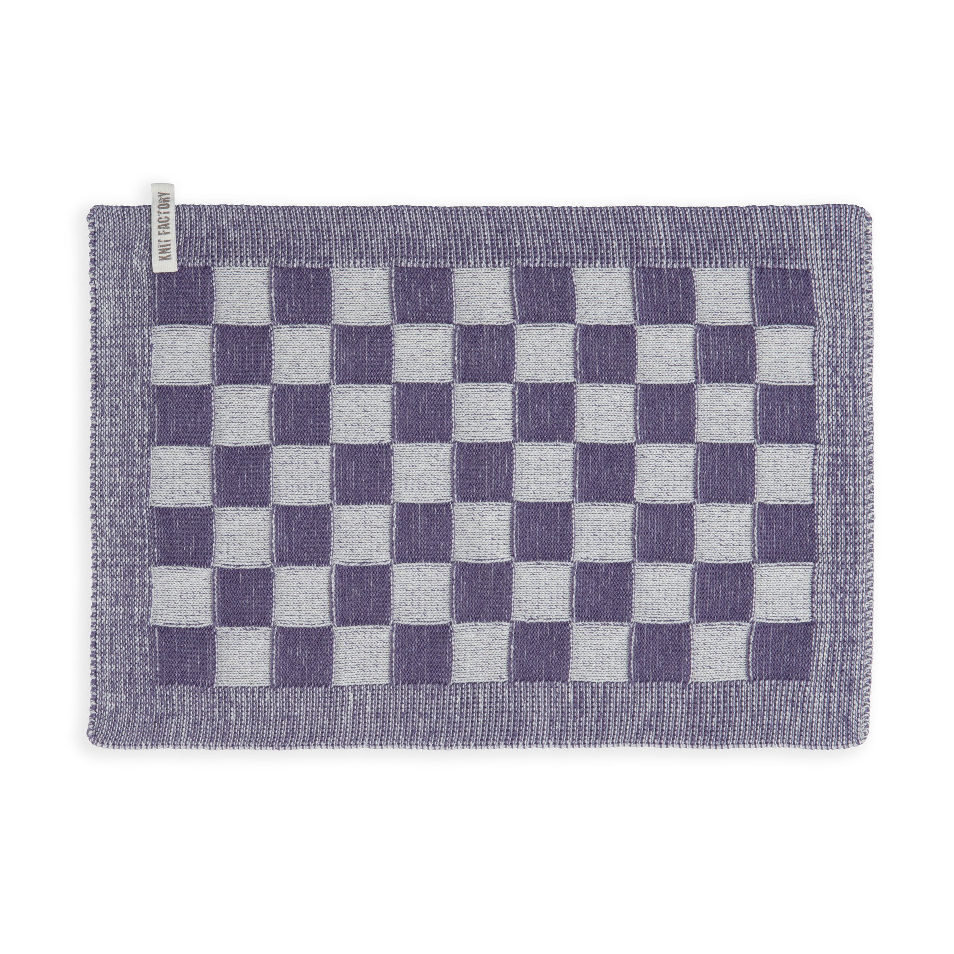 Placemat Block Ecru/Violet