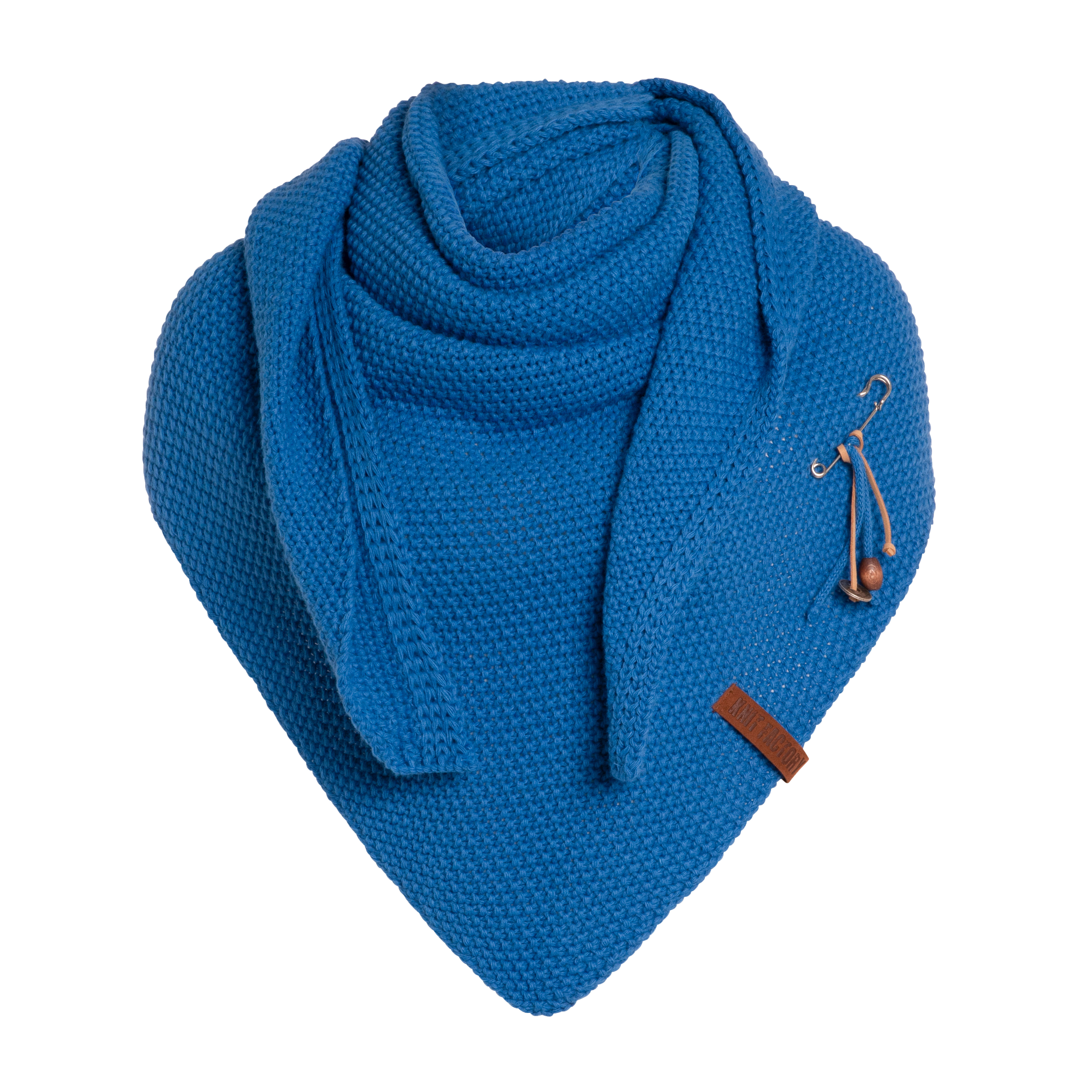 Coco Triangle Scarf Cobalt