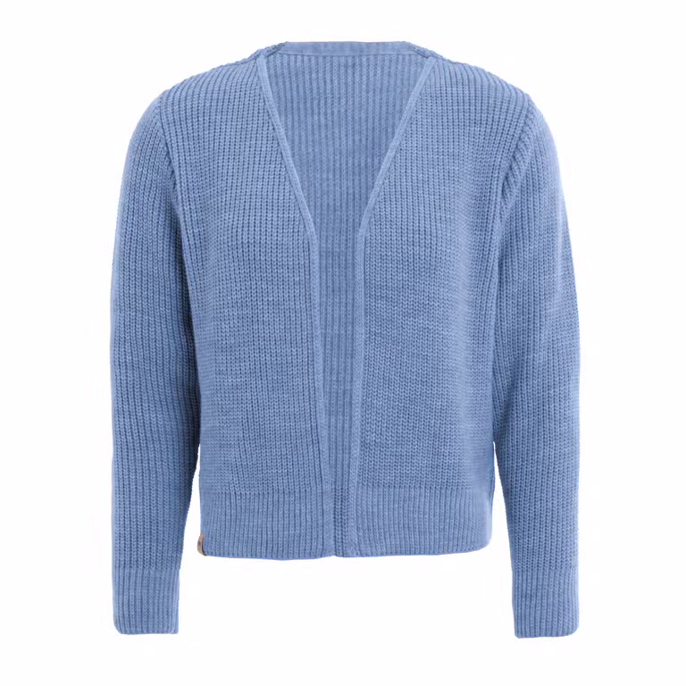 Lenny Kurze Strickjacke Crystal Blue - 40/42