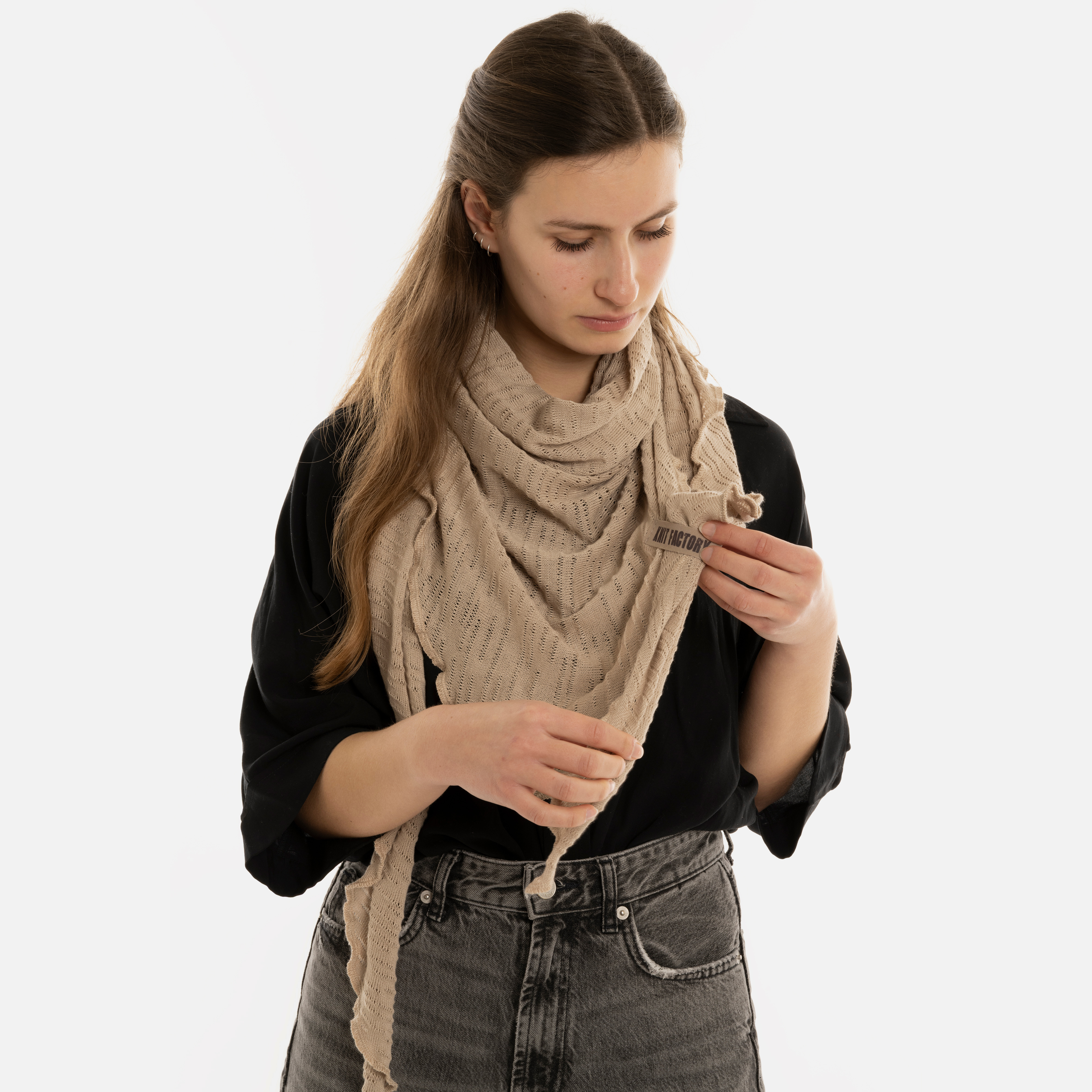 Jose Dreieckstuch Leinen