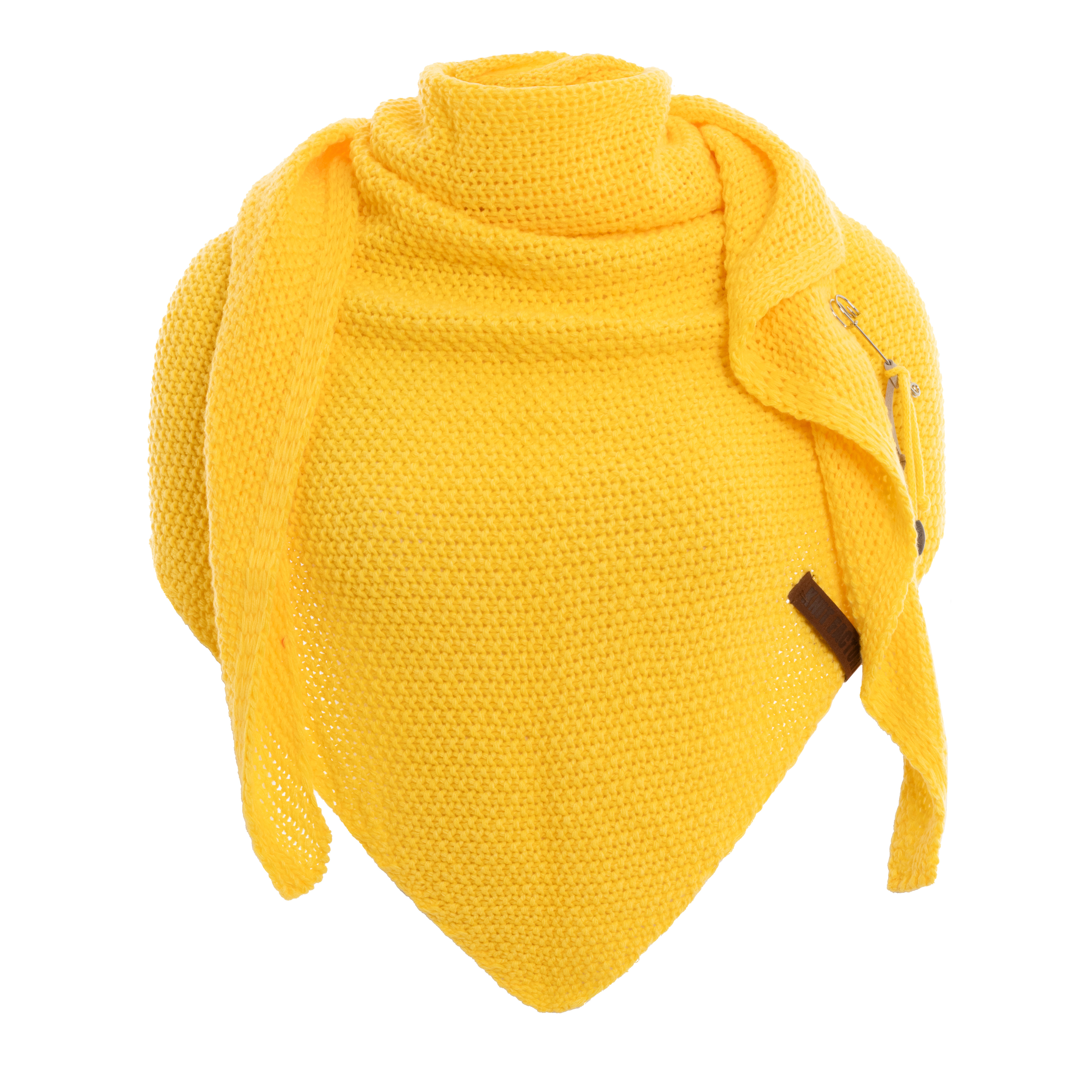 Coco Triangle Scarf Canario Yellow