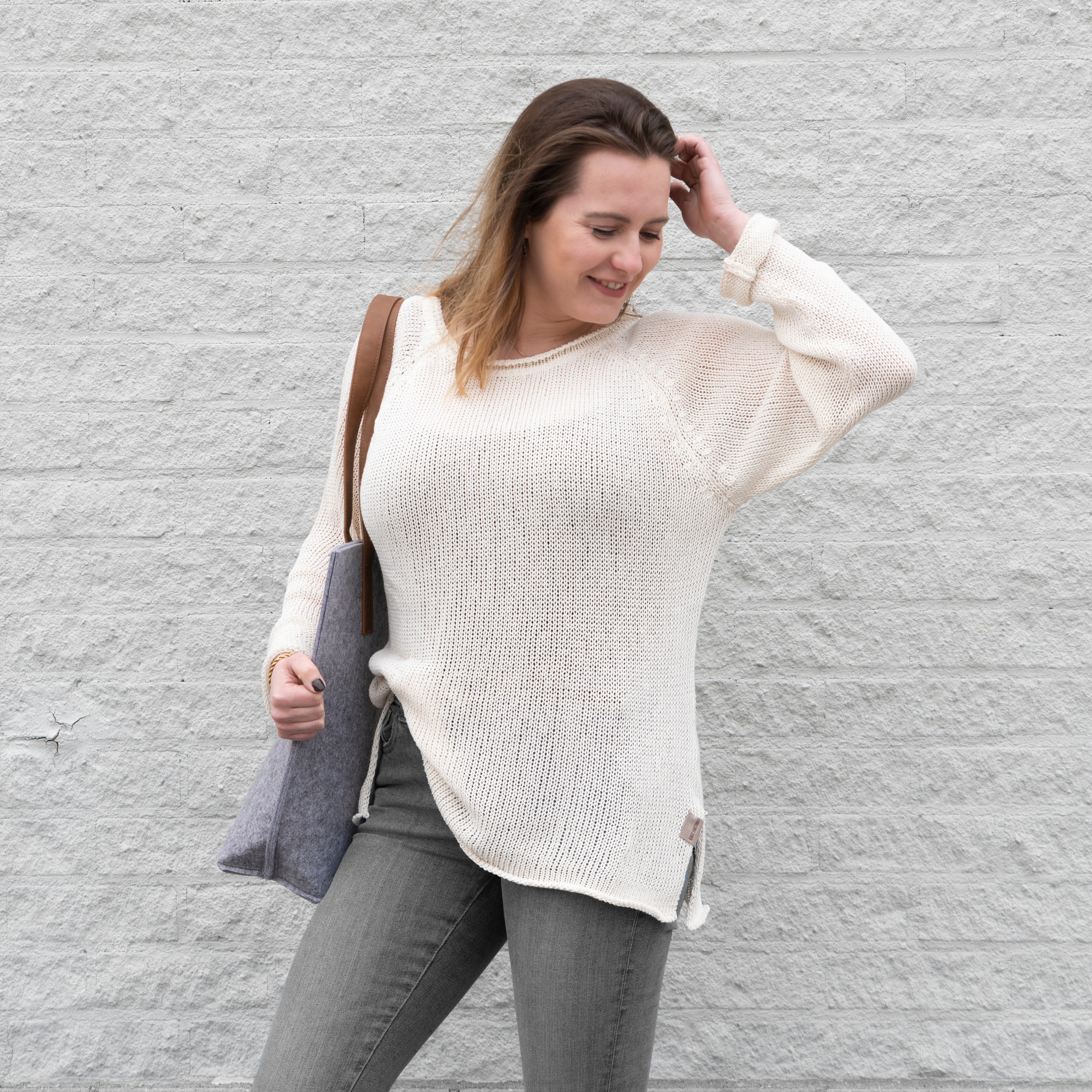 Jasmin Strickpullover Schwarz - 36/38