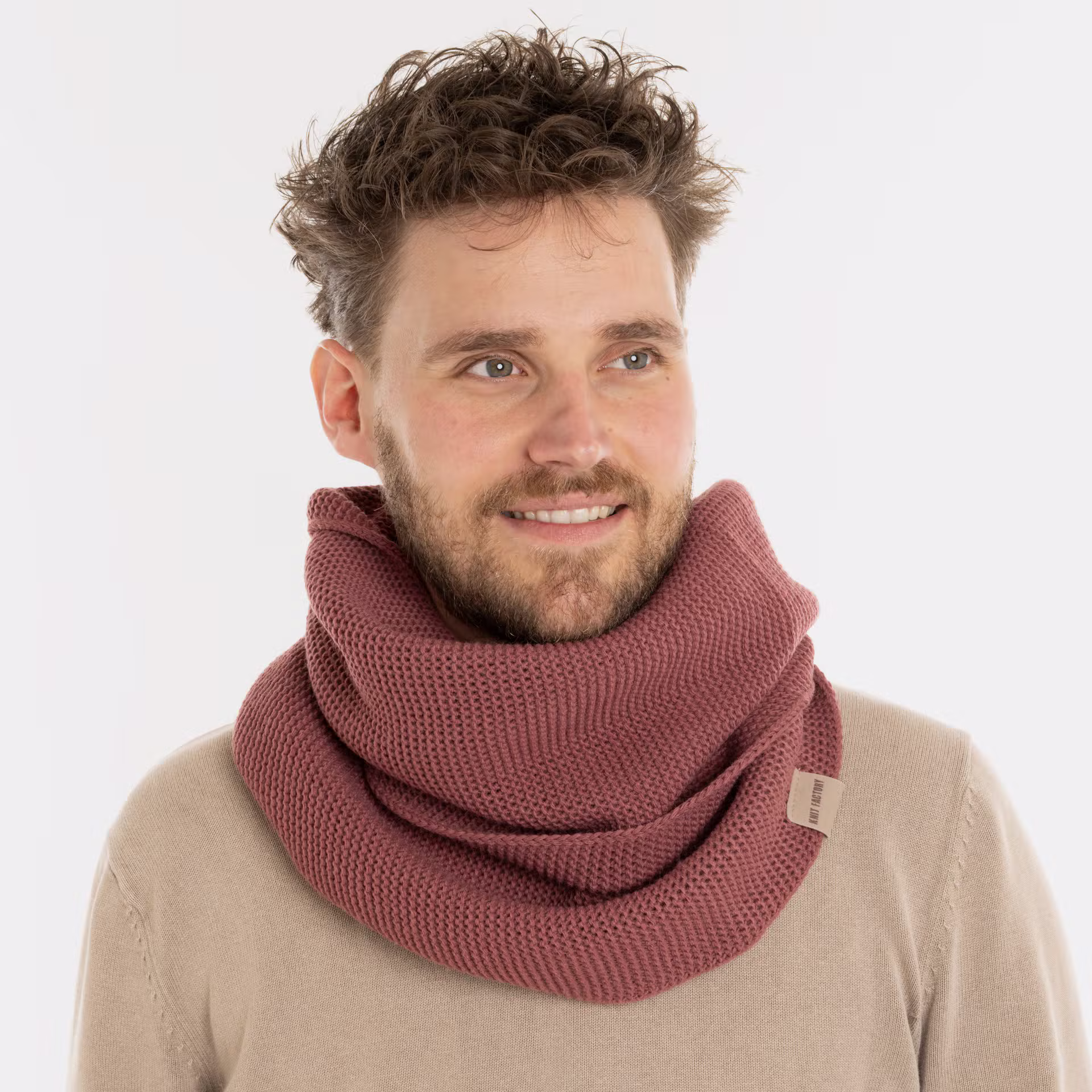 Jamie Écharpe Tube Stone Red