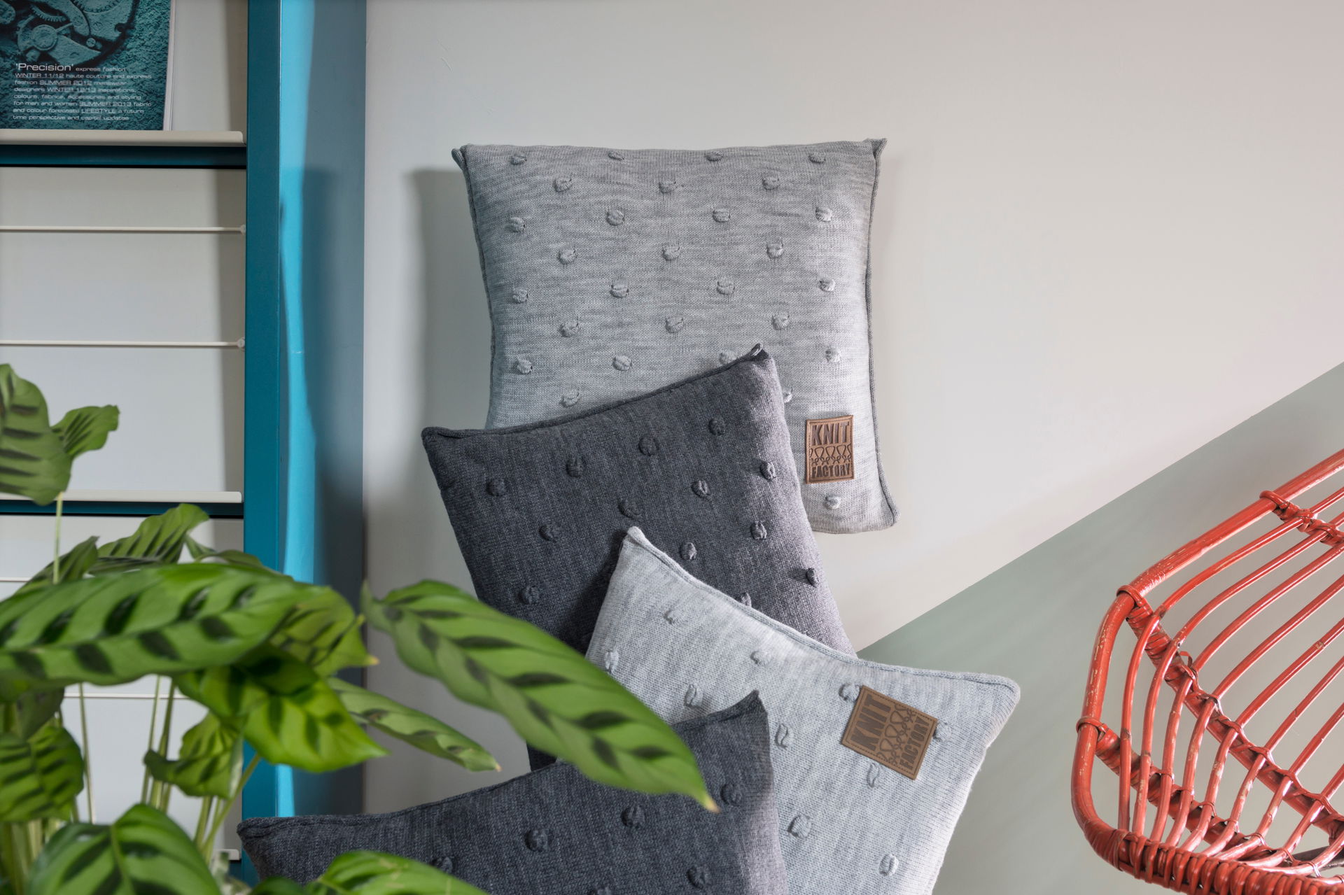 Noa Kussen Antraciet - 60x40