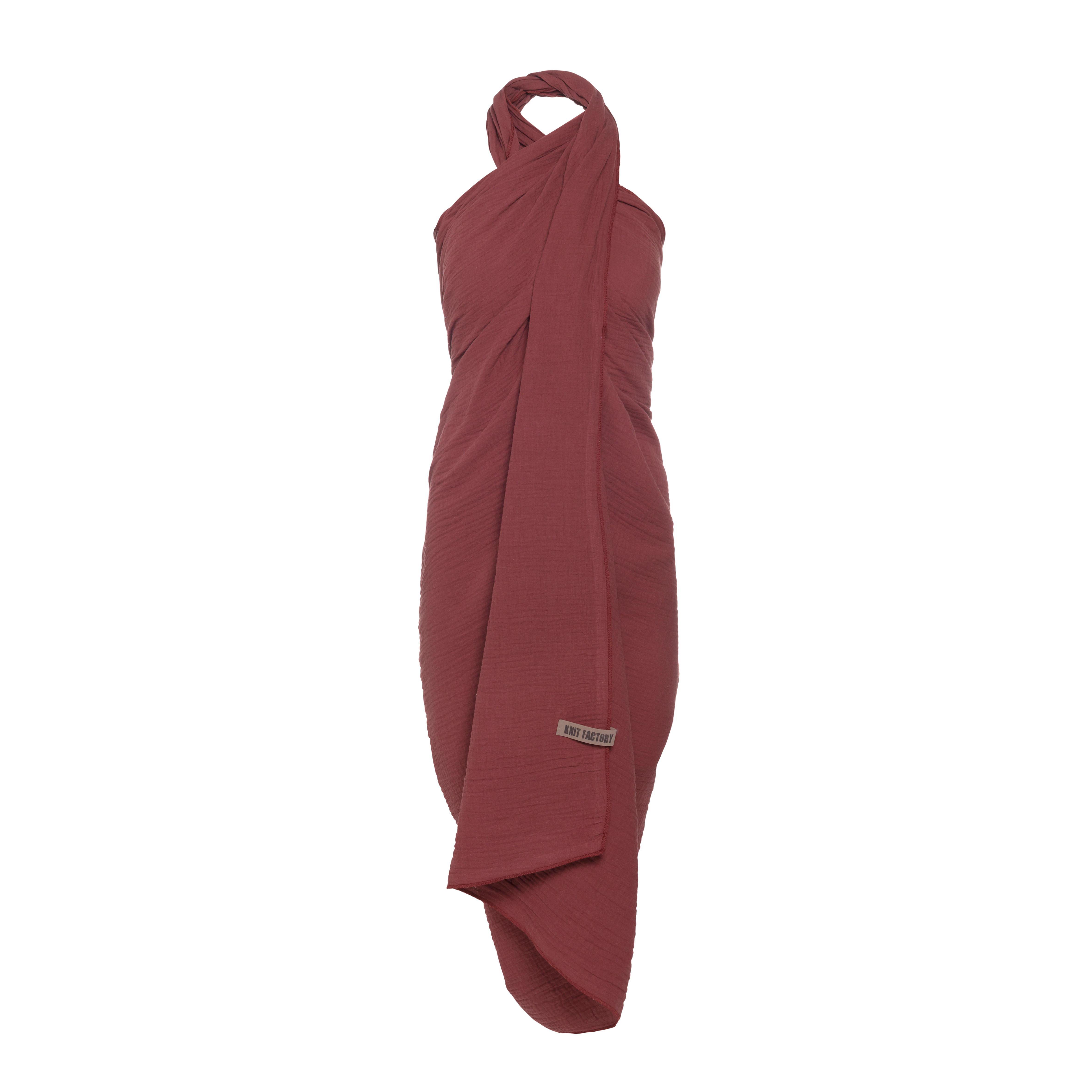 Liv Pareo - XL Sjaal - Stranddoek Stone Red