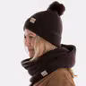 Milan Bonnet Marron Foncé