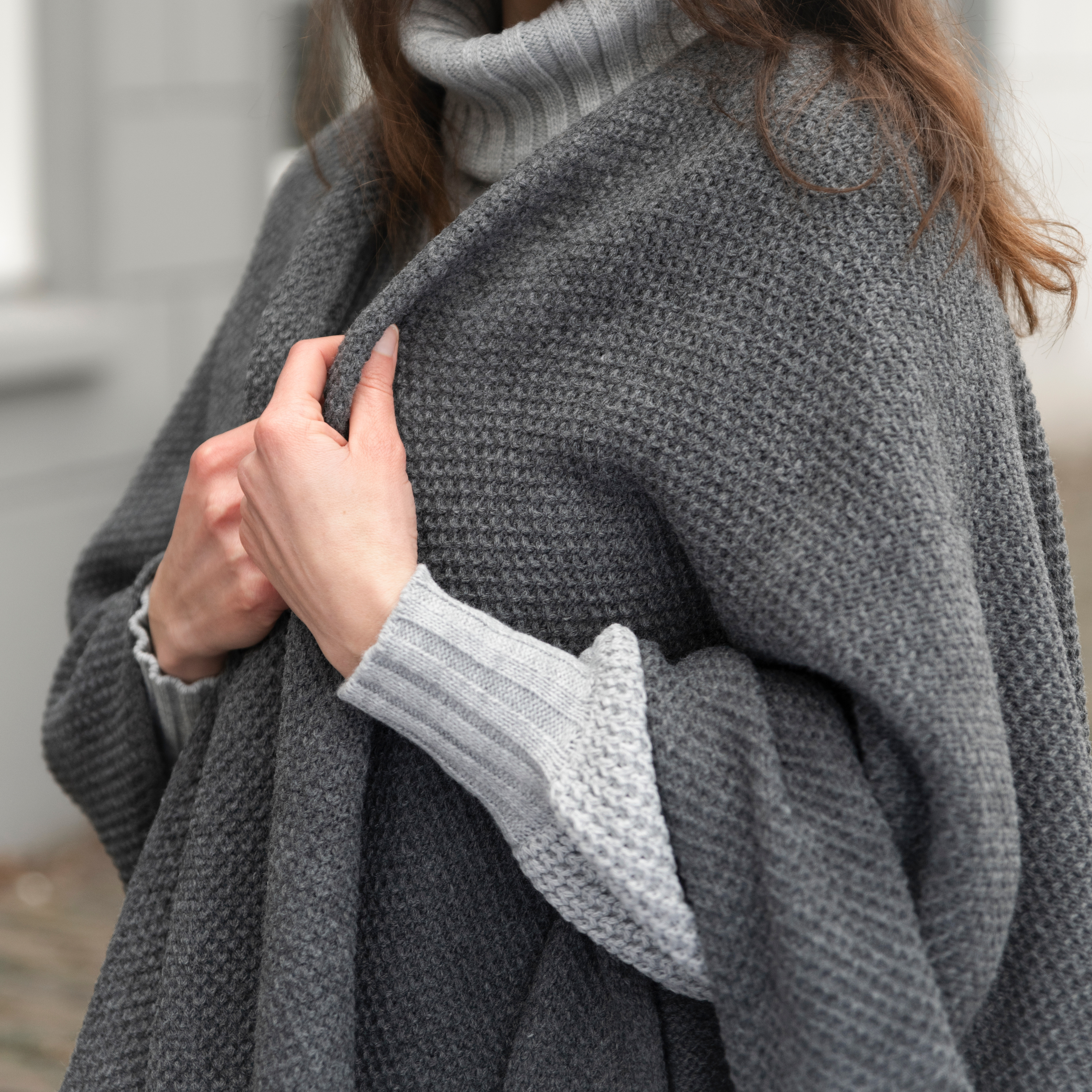 Jazz Omslagvest Taupe