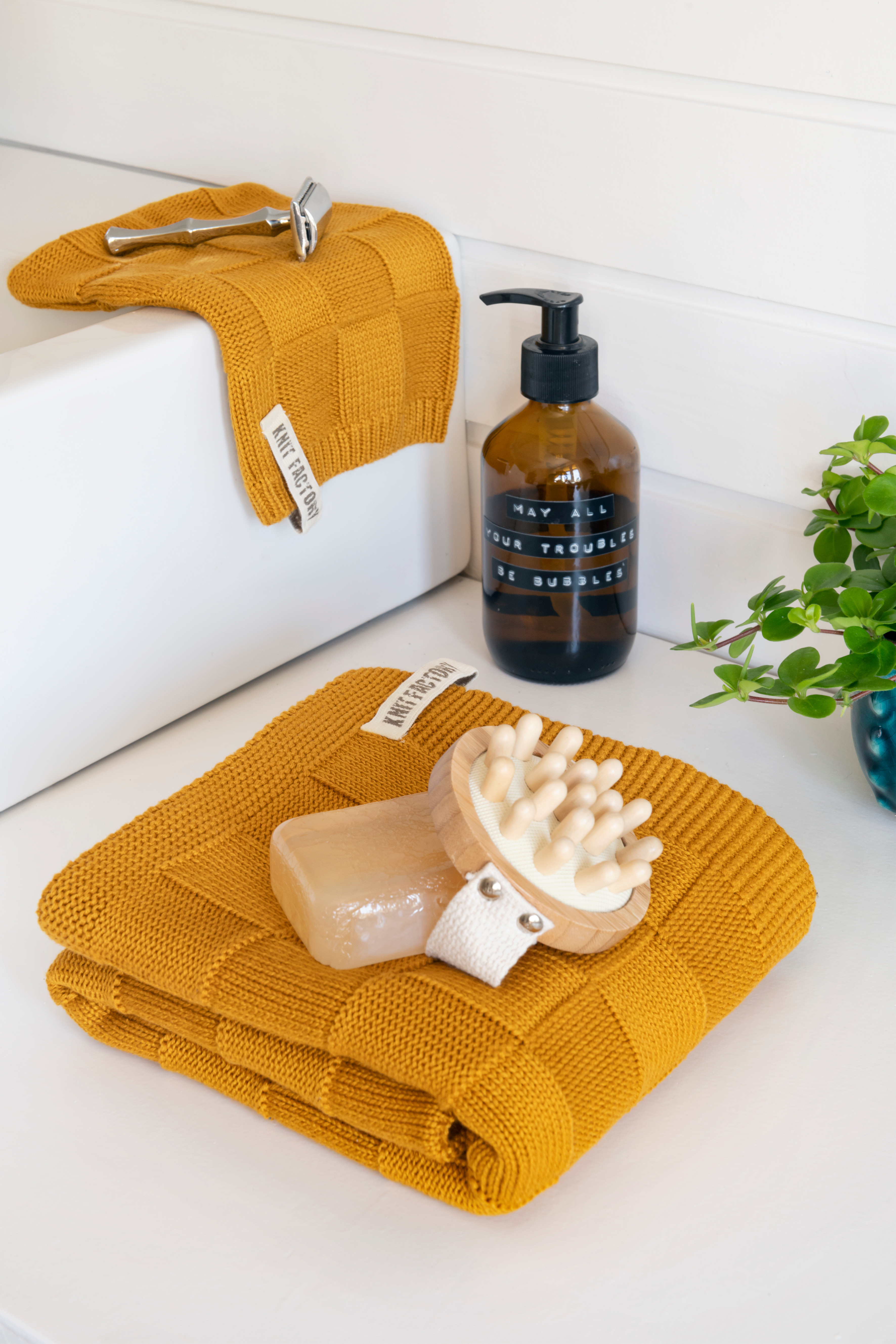 Guest Towel Ivy Rust