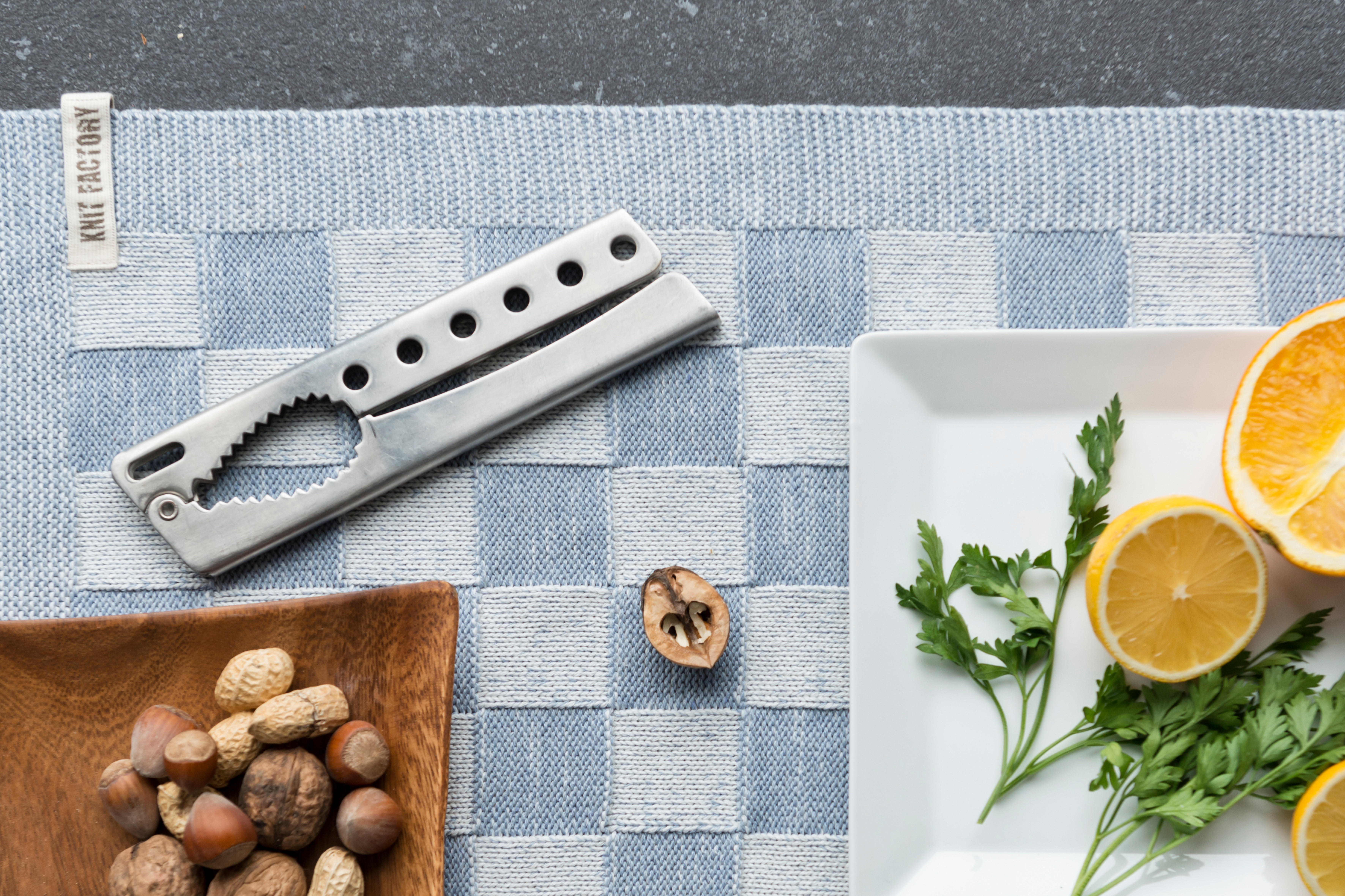 Placemat Block Ecru/Mint