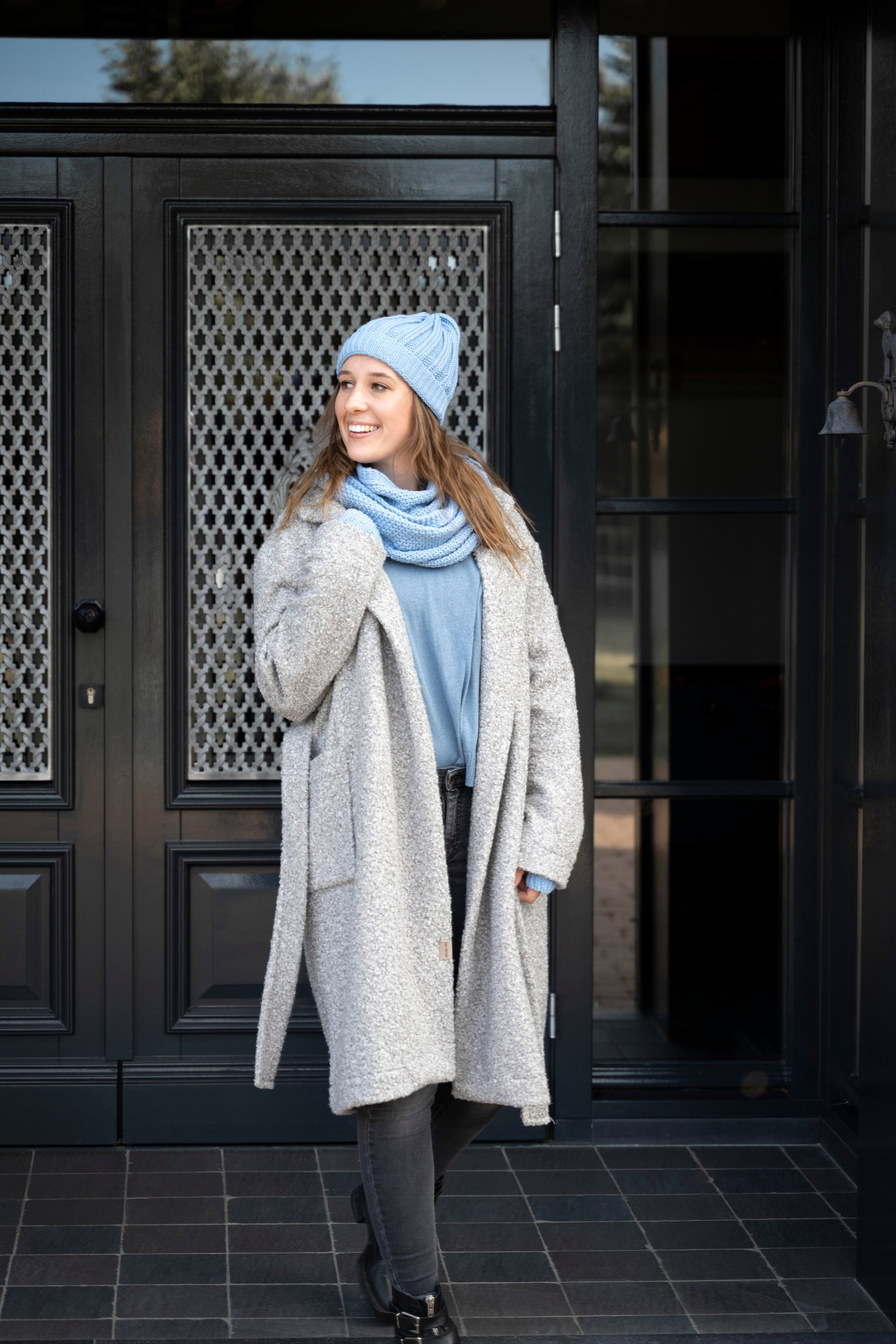 Esra Coat Light Grey - 40/42