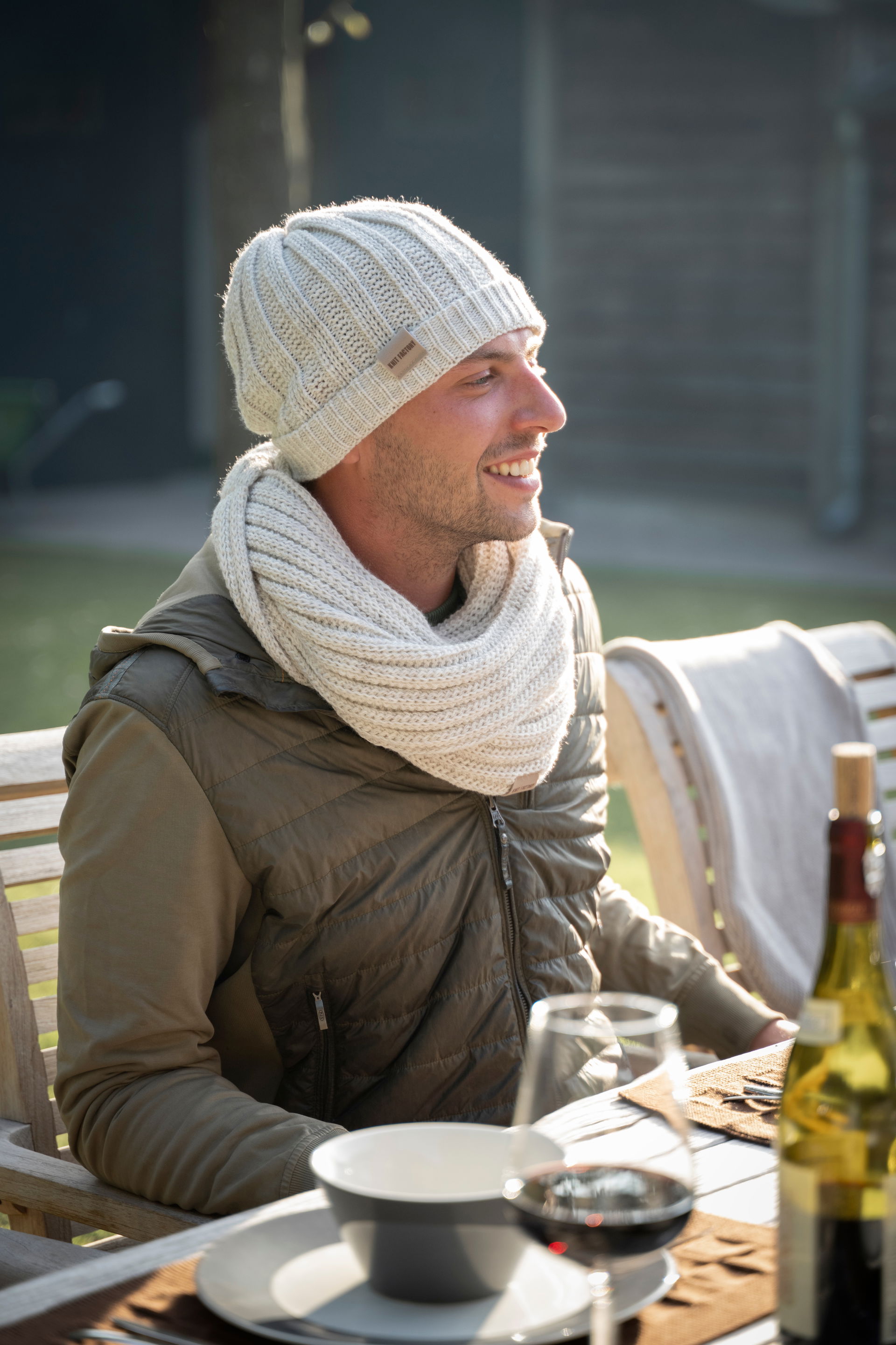 Nica Loop Schal Iced Clay