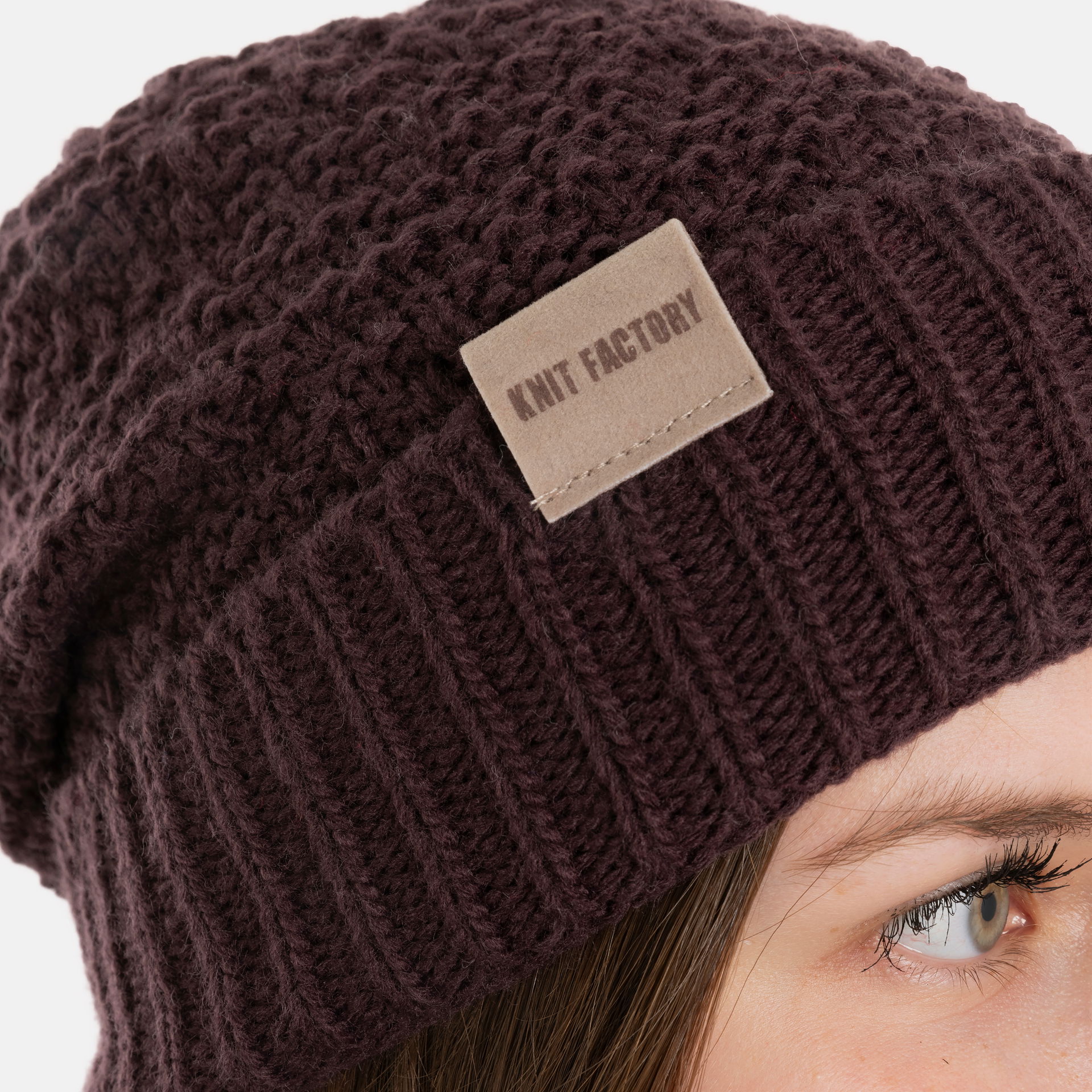 Haze Beanie Midnight Plum