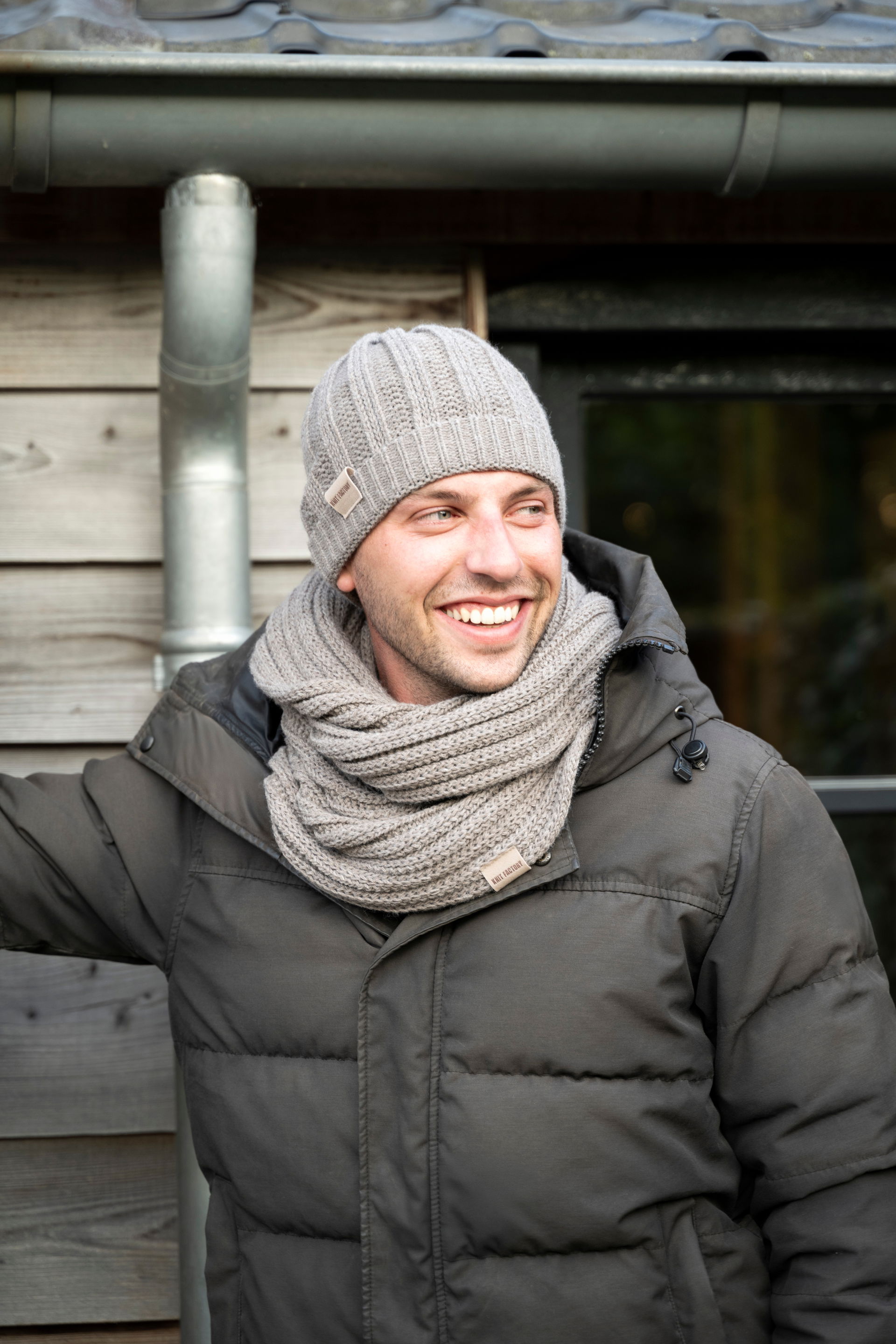 Nica Loop Schal Iced Clay