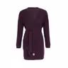 Robin Strickjacke Aubergine - 40/42 - Mit Taschen