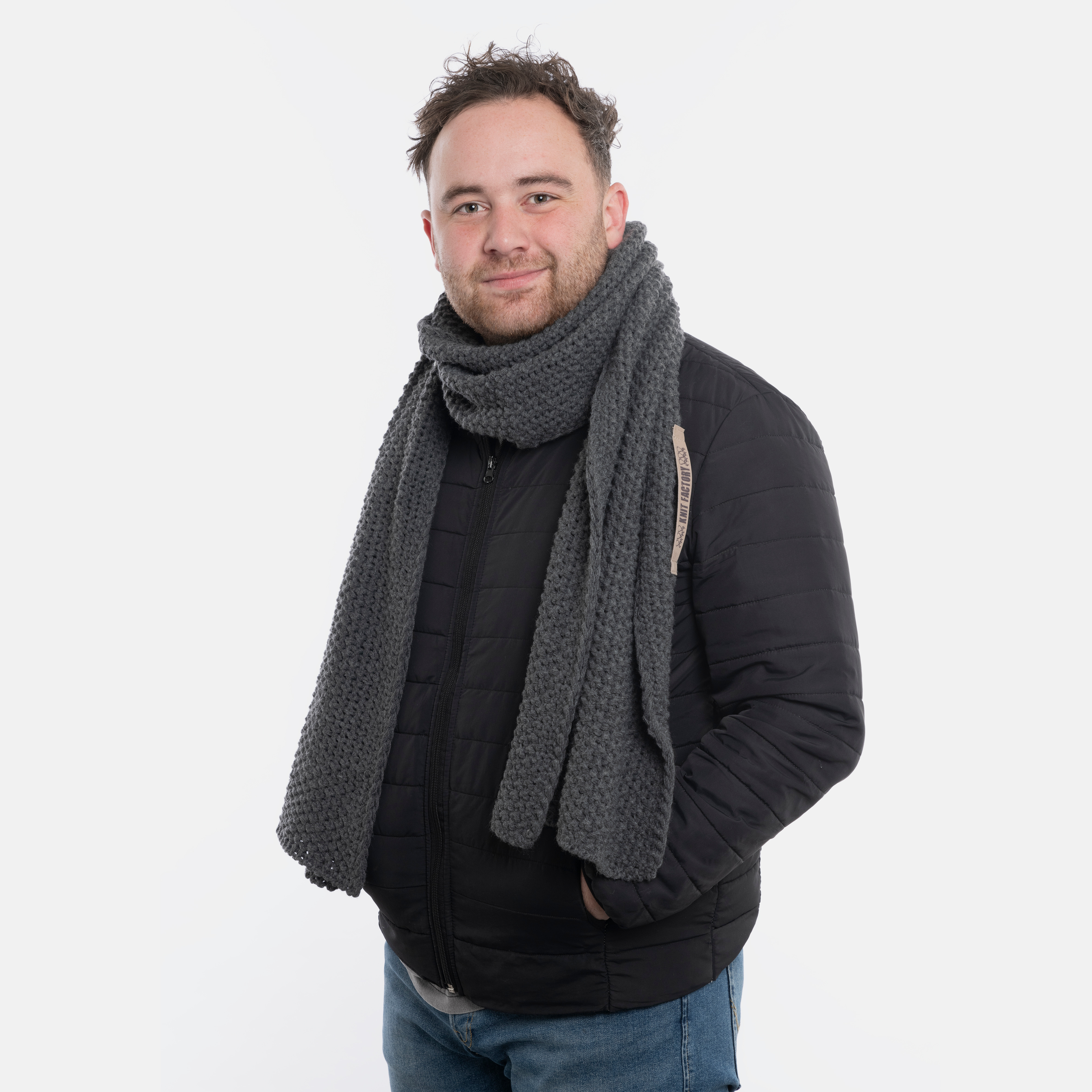 Carry Scarf Anthracite