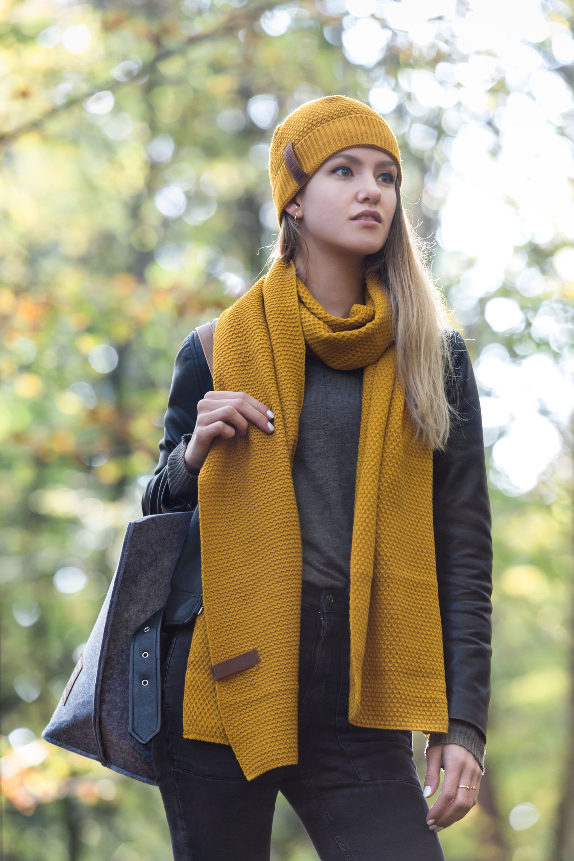 Jazz Schal Anthrazit