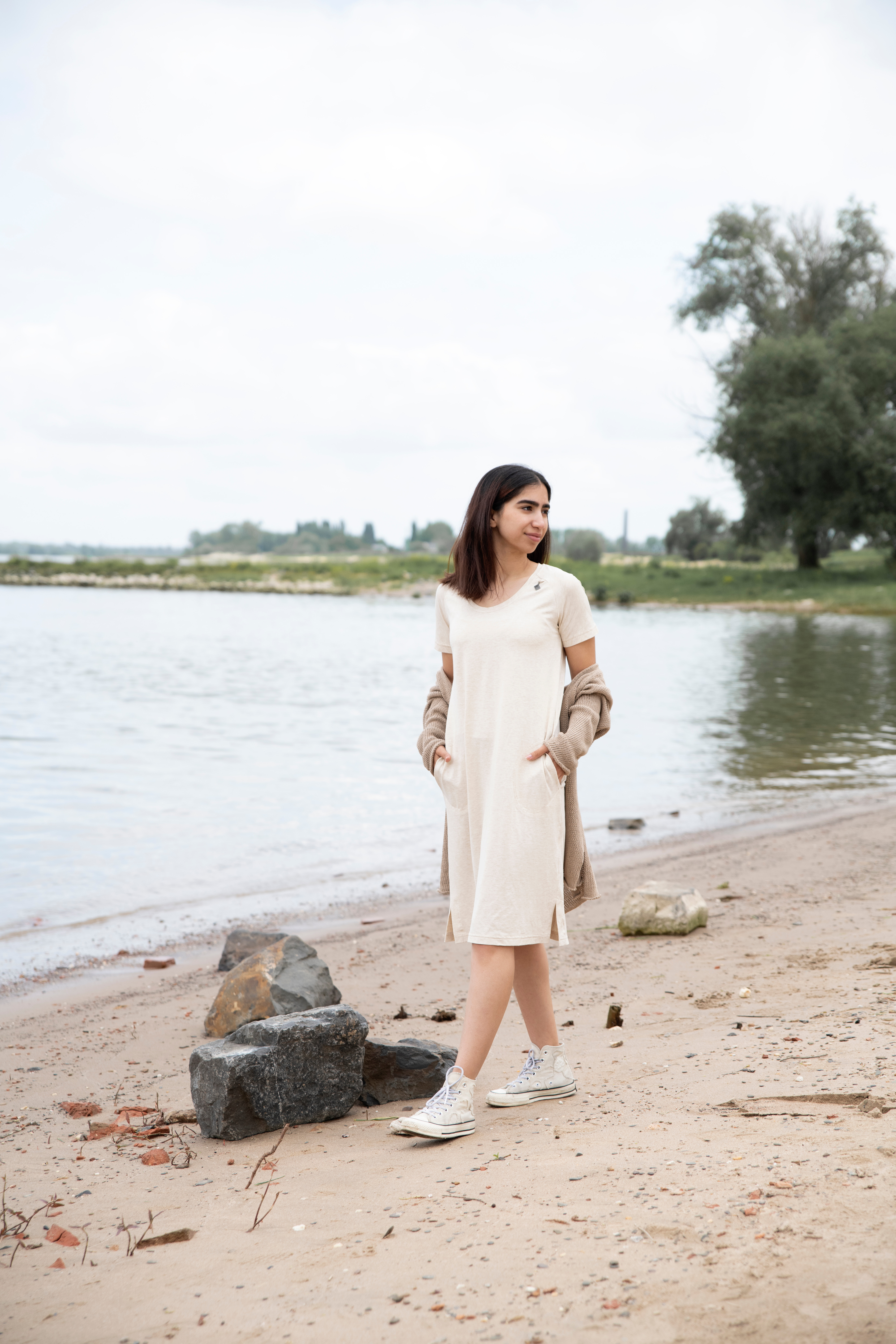 Lily Kleid Grau - M