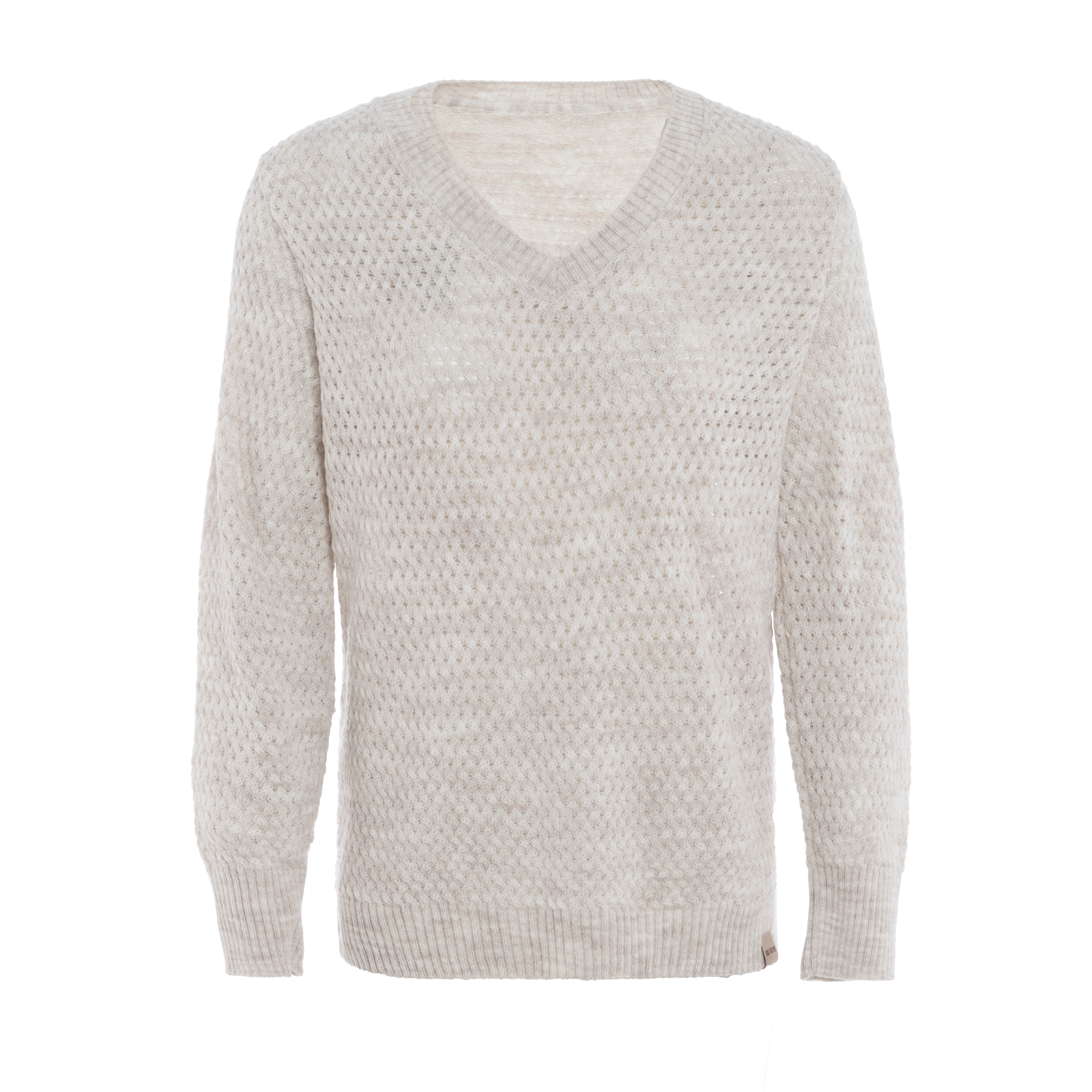 Ilse V-hals Trui Beige - 40/42 Ilse V-hals Trui Beige - 40/42
