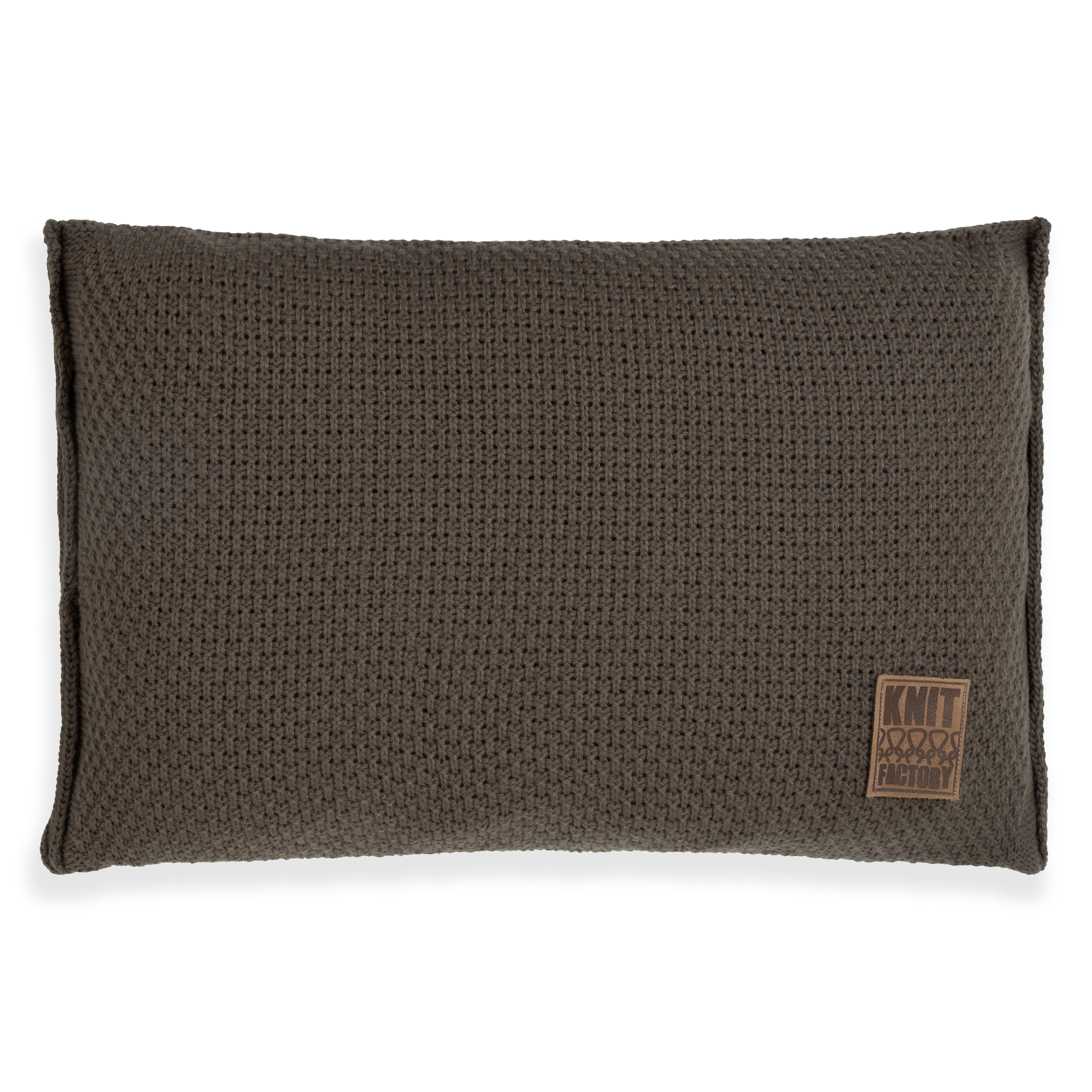 Jesse Cushion Dark Taupe - 60x40
