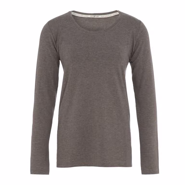 Lily T-Shirt à Manches Longues Taupe - S