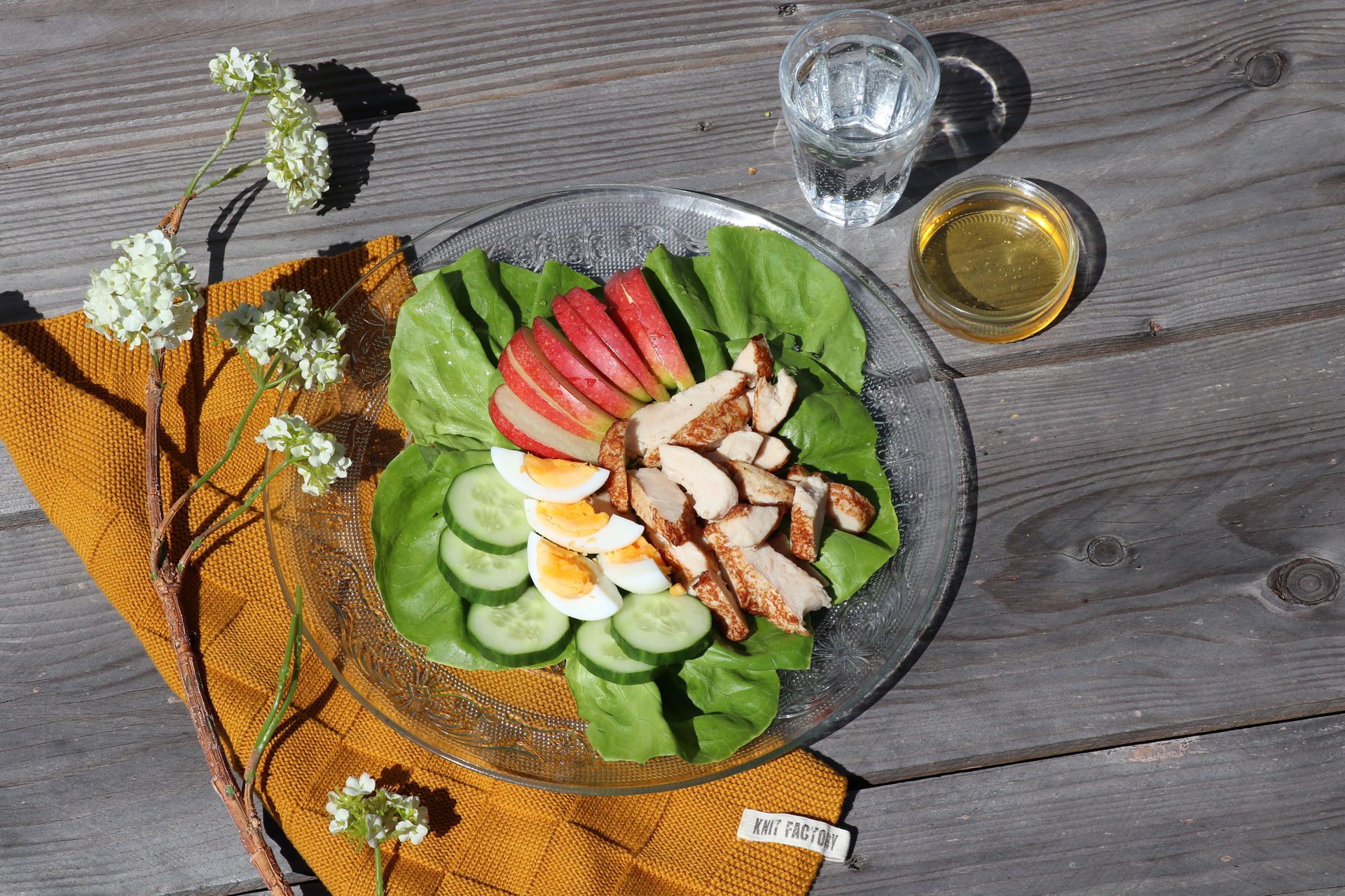 Torchon/Essuie Main Uni Ocre