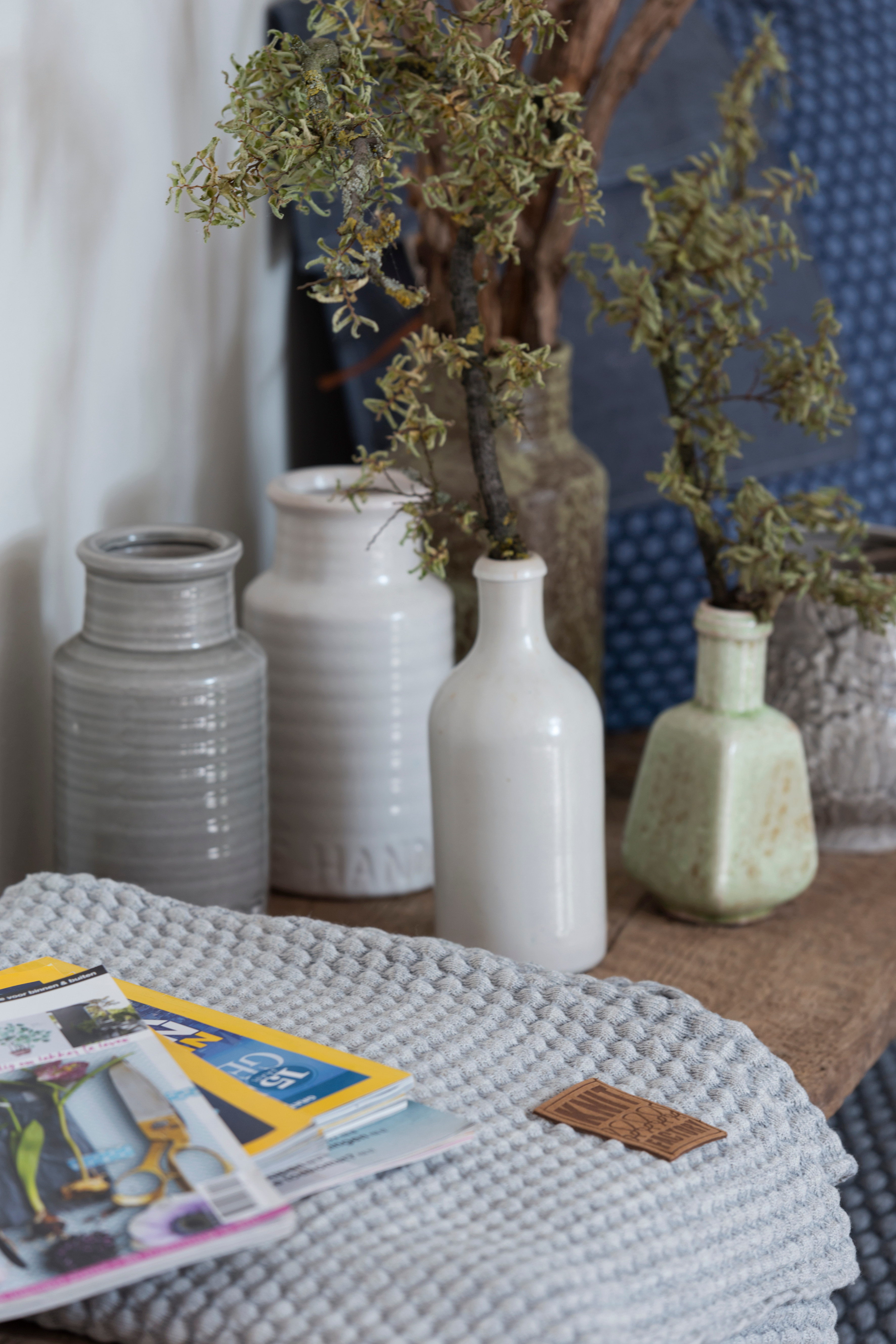 Juul Plaid Marron/Beige