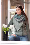 Fay Omslagdoek Stone Red/Roze