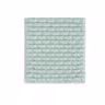 Gebreide Glasonderzetters Block Ecru/Mint - 4 Stuks