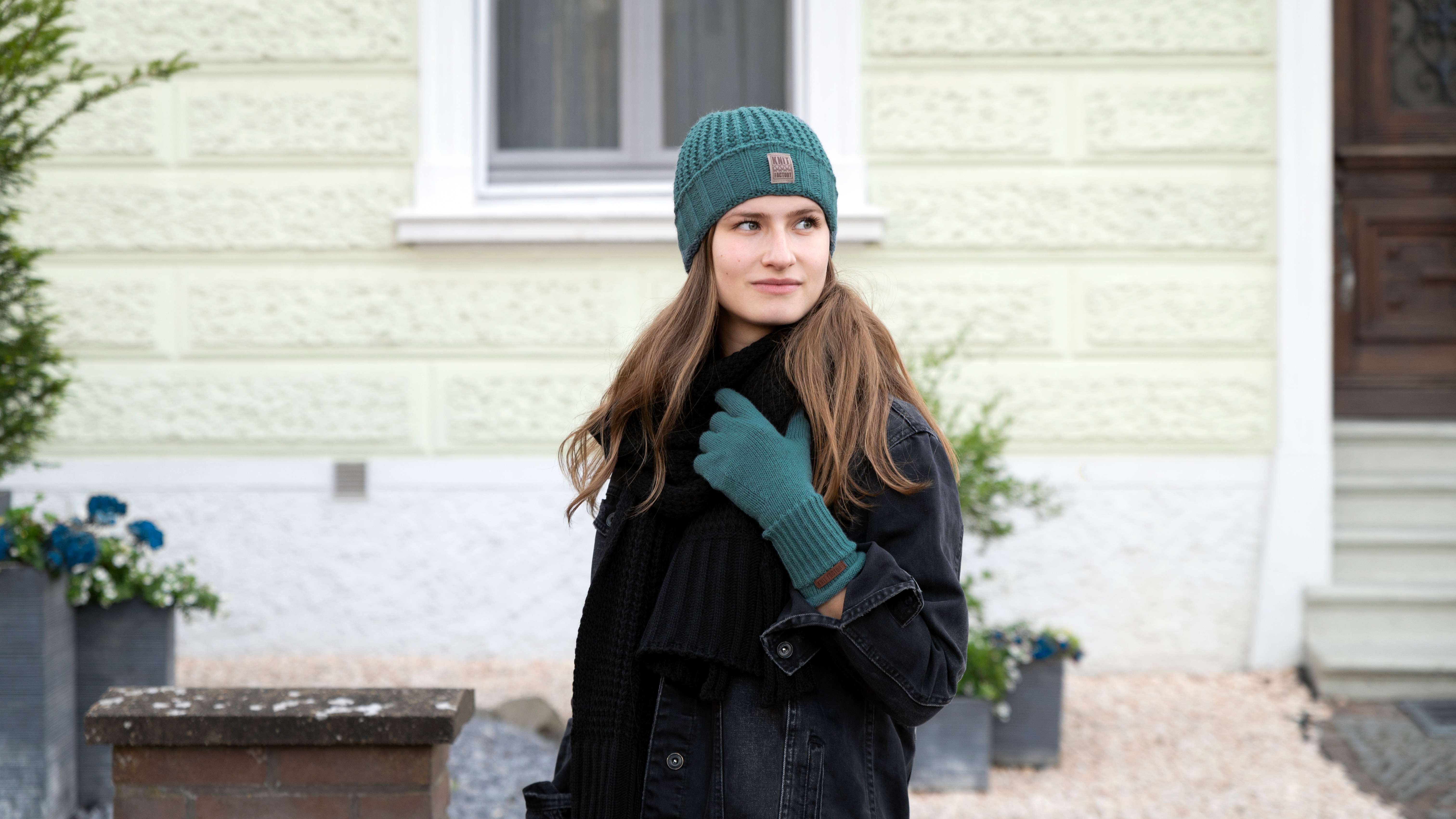 Lana Gloves Light Grey