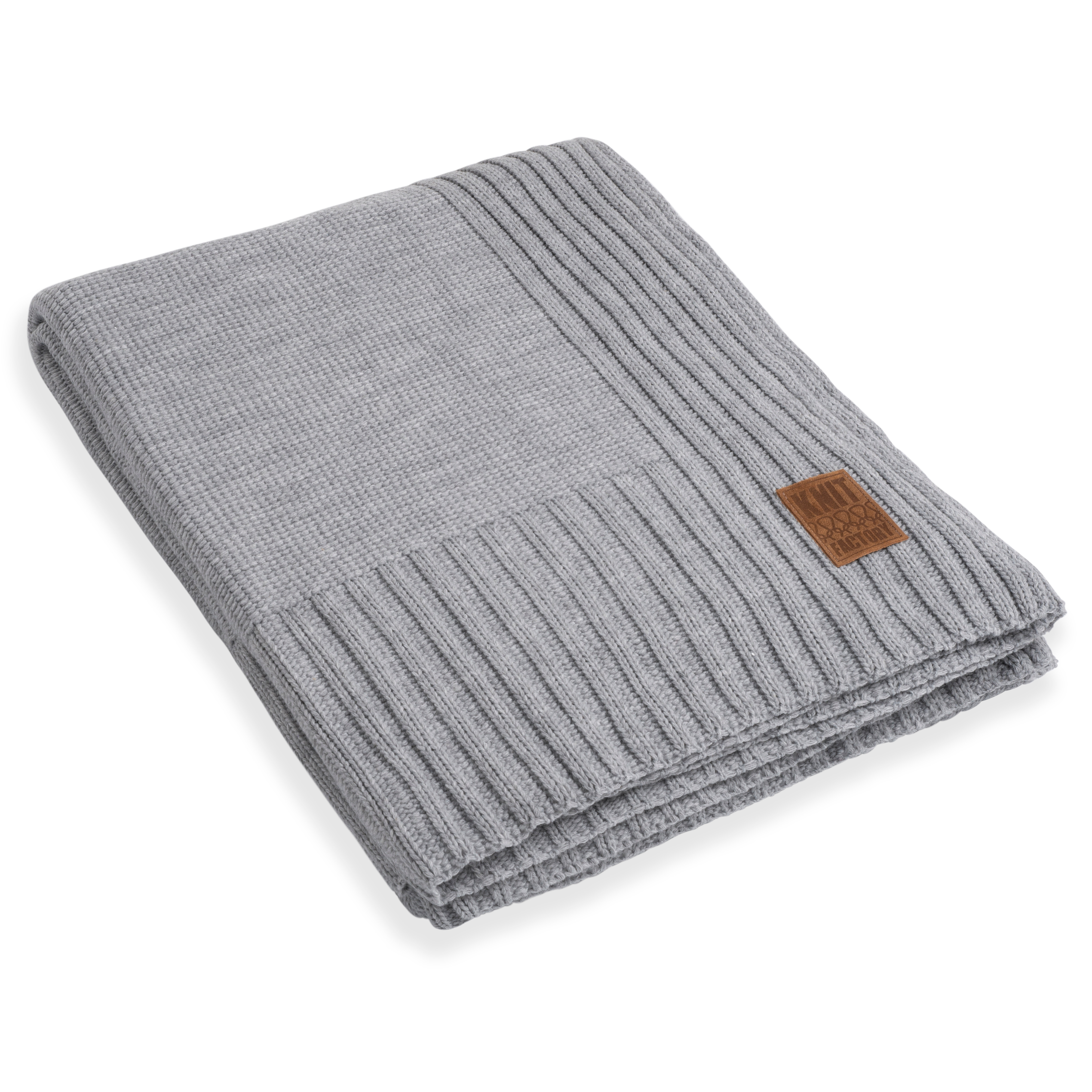 Uni Plaid XL Light Grey - 195x225